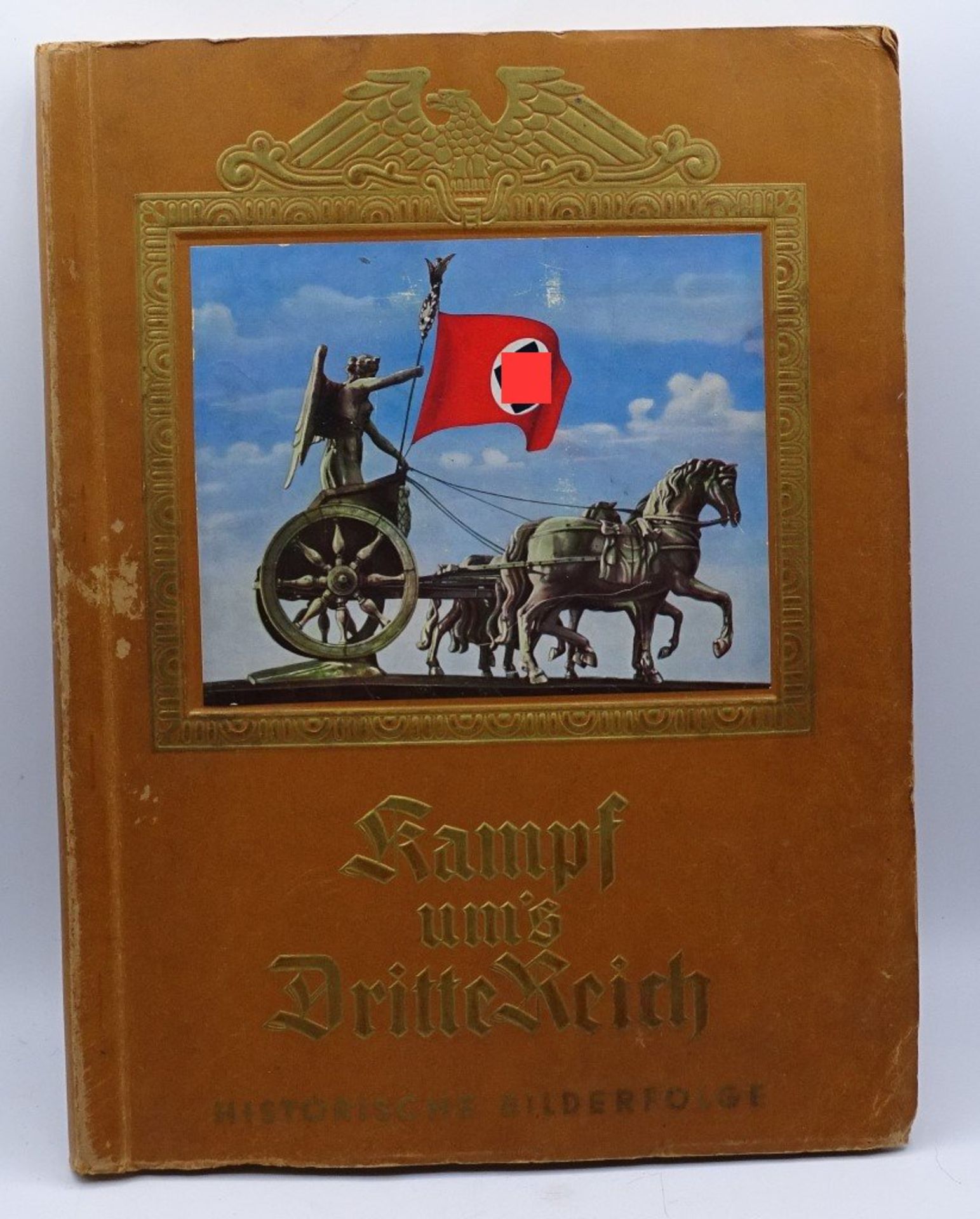 Sammelbilder Album "Kampf ums Dritte Reich",ein Bild fehlt (Nr.256)