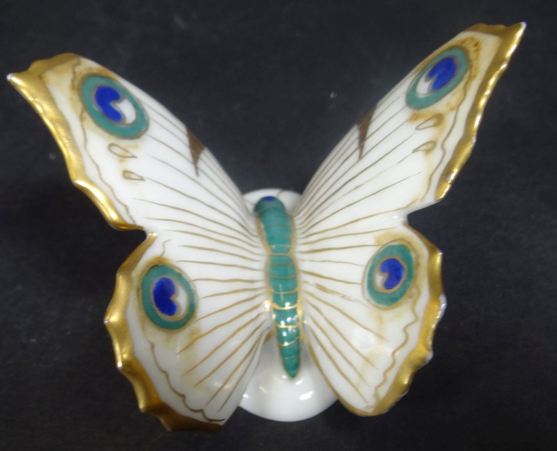 bunter Schmetterling "ENS" Volkstedt, H-4 cm, L-5 cm