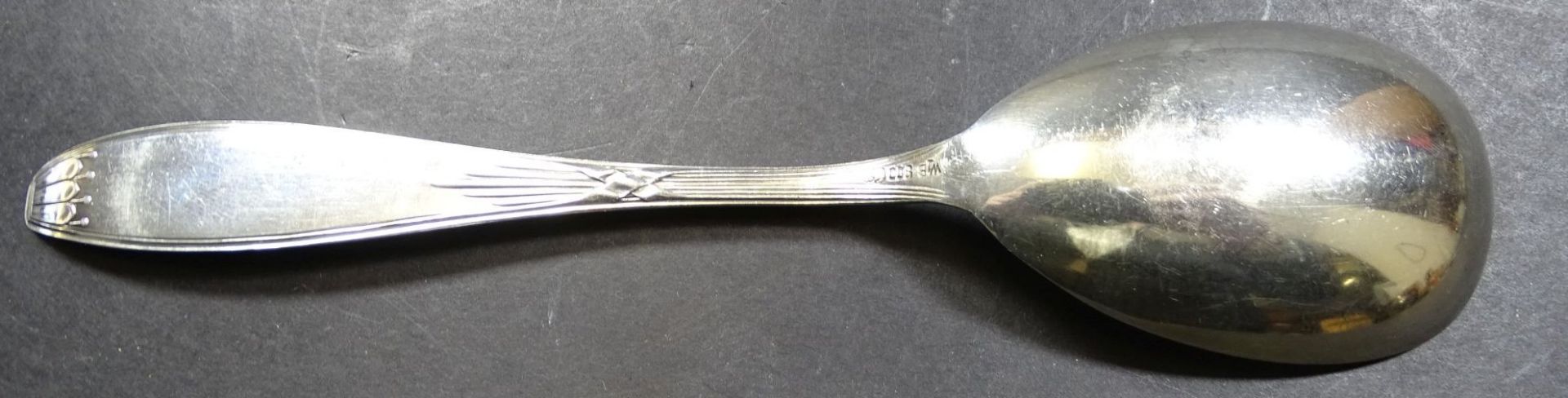 Jugendstil-Vorlegelöffel, Silber-800- "WTB", L-18,5 cm, 40 gr - Bild 2 aus 4