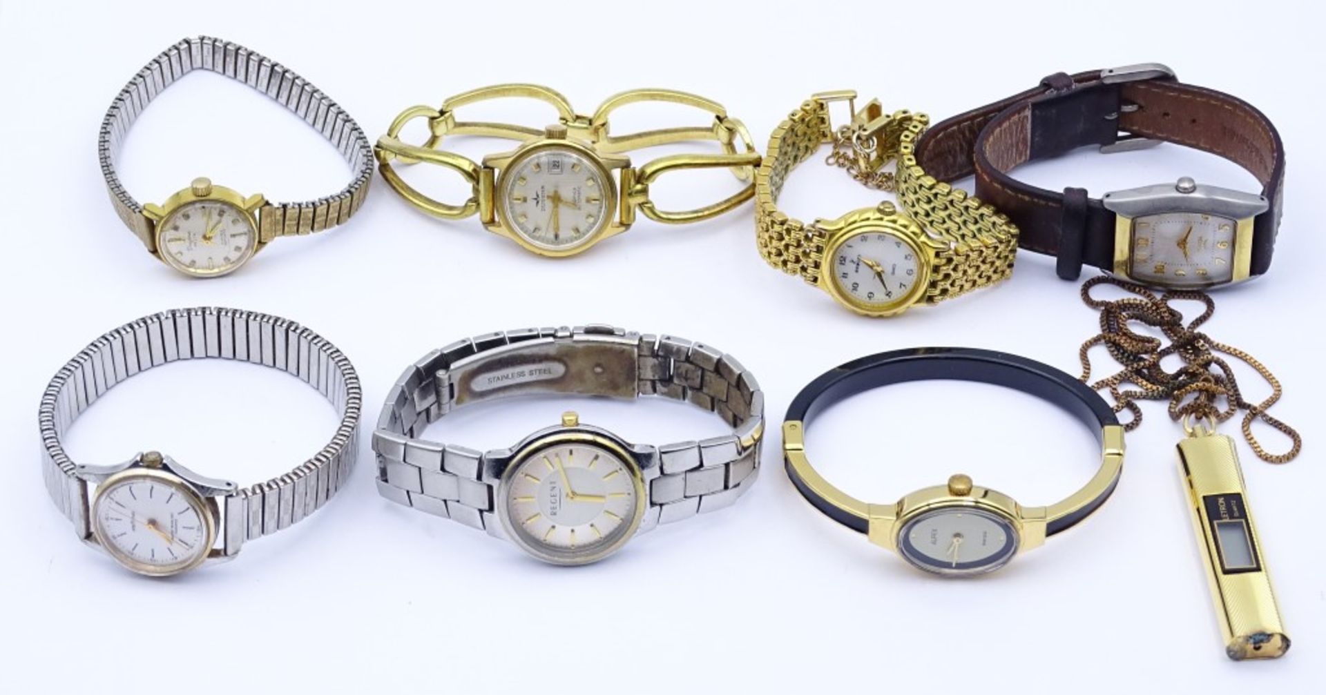 Konvolut Damen Armbanduhren,u.a.Dugena,Boccia - Bild 2 aus 6