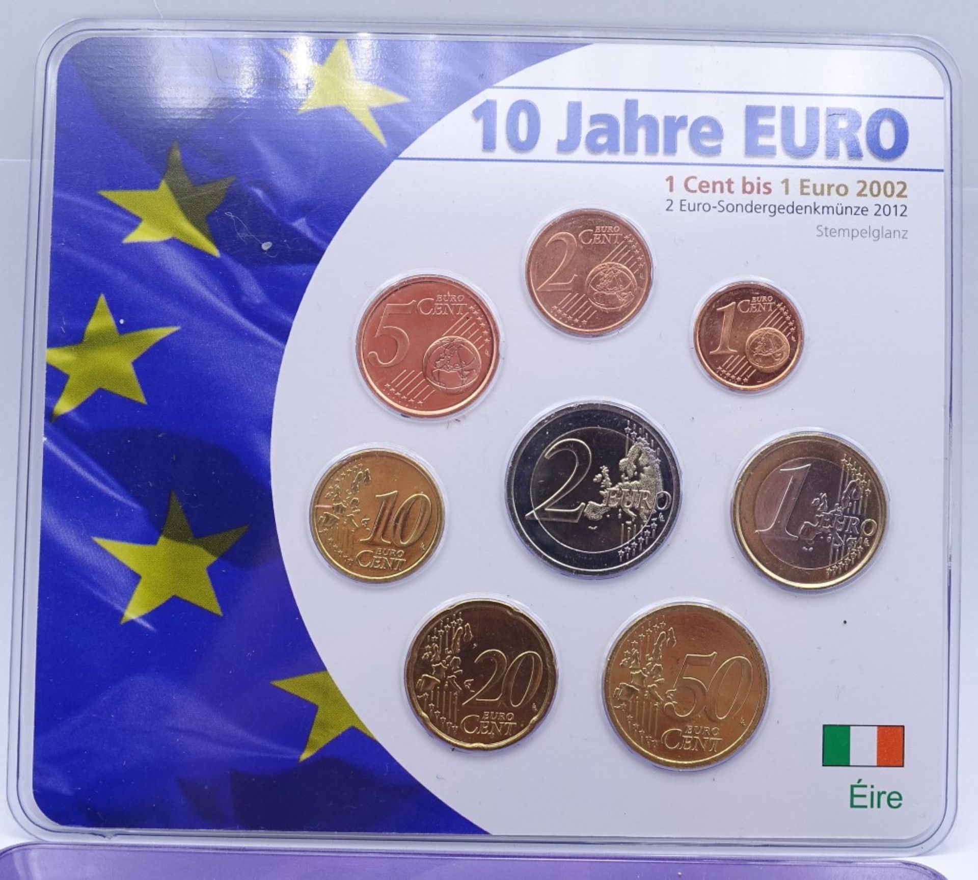 Konvolut Euro Kursmünzsätze,ges.= 15,52 Eu - Bild 2 aus 6