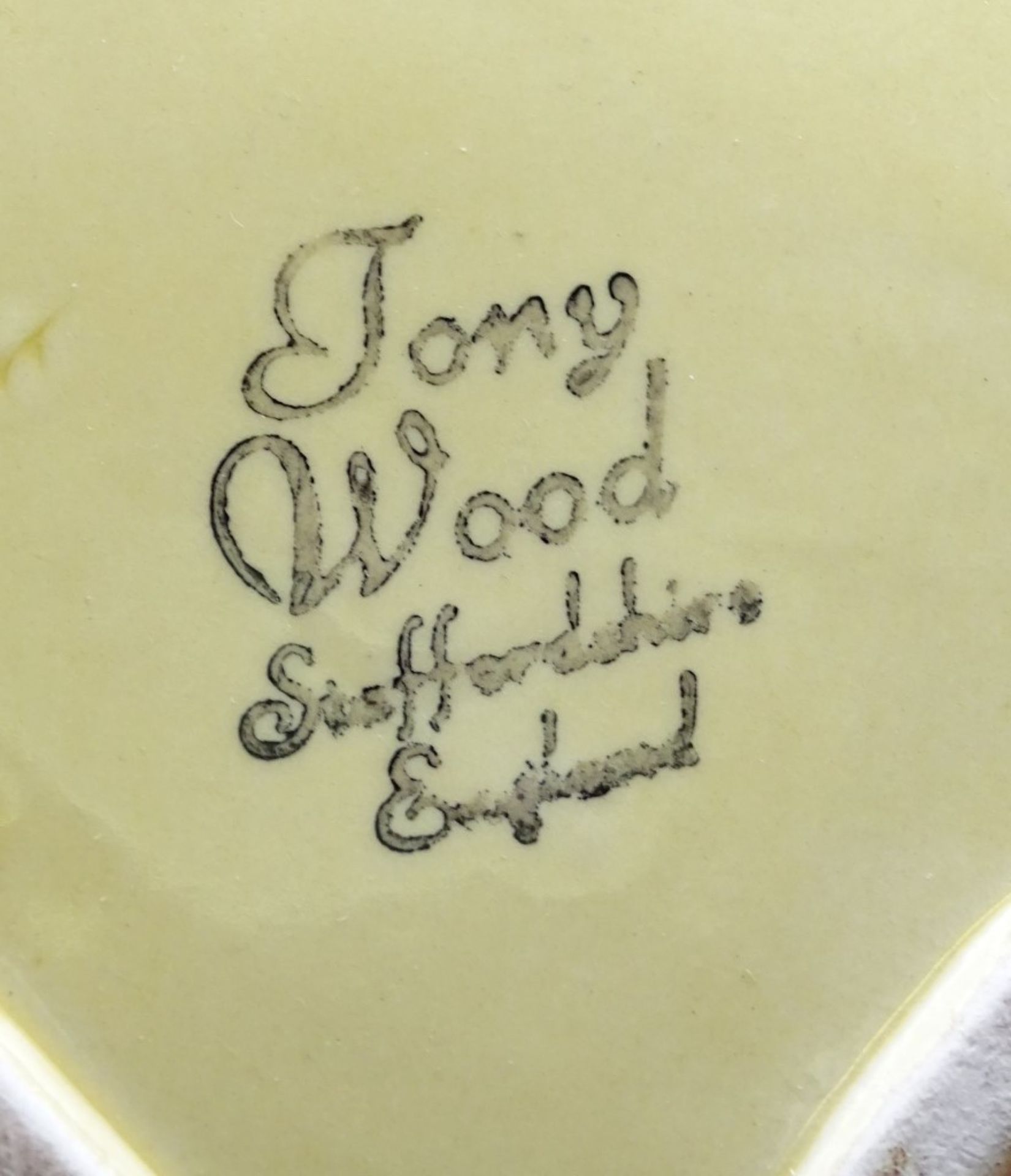 Teekanne in Form eines Hasen,Tony Wood Staffordshire England,H- 23,5cm - Bild 4 aus 4
