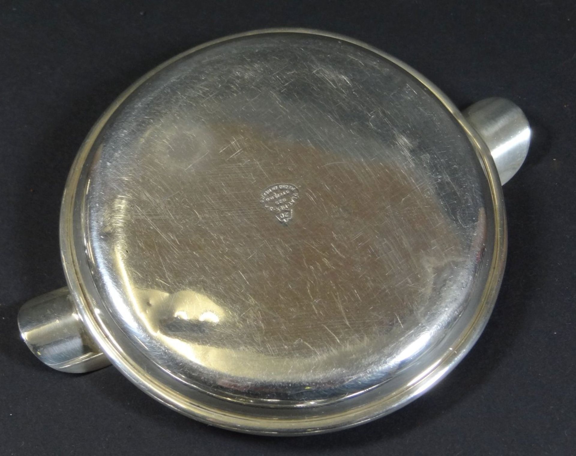 Silber-Aschenbecher, Sterling-925-, Mexico, D-7 cm, 21 gr. - Bild 3 aus 4