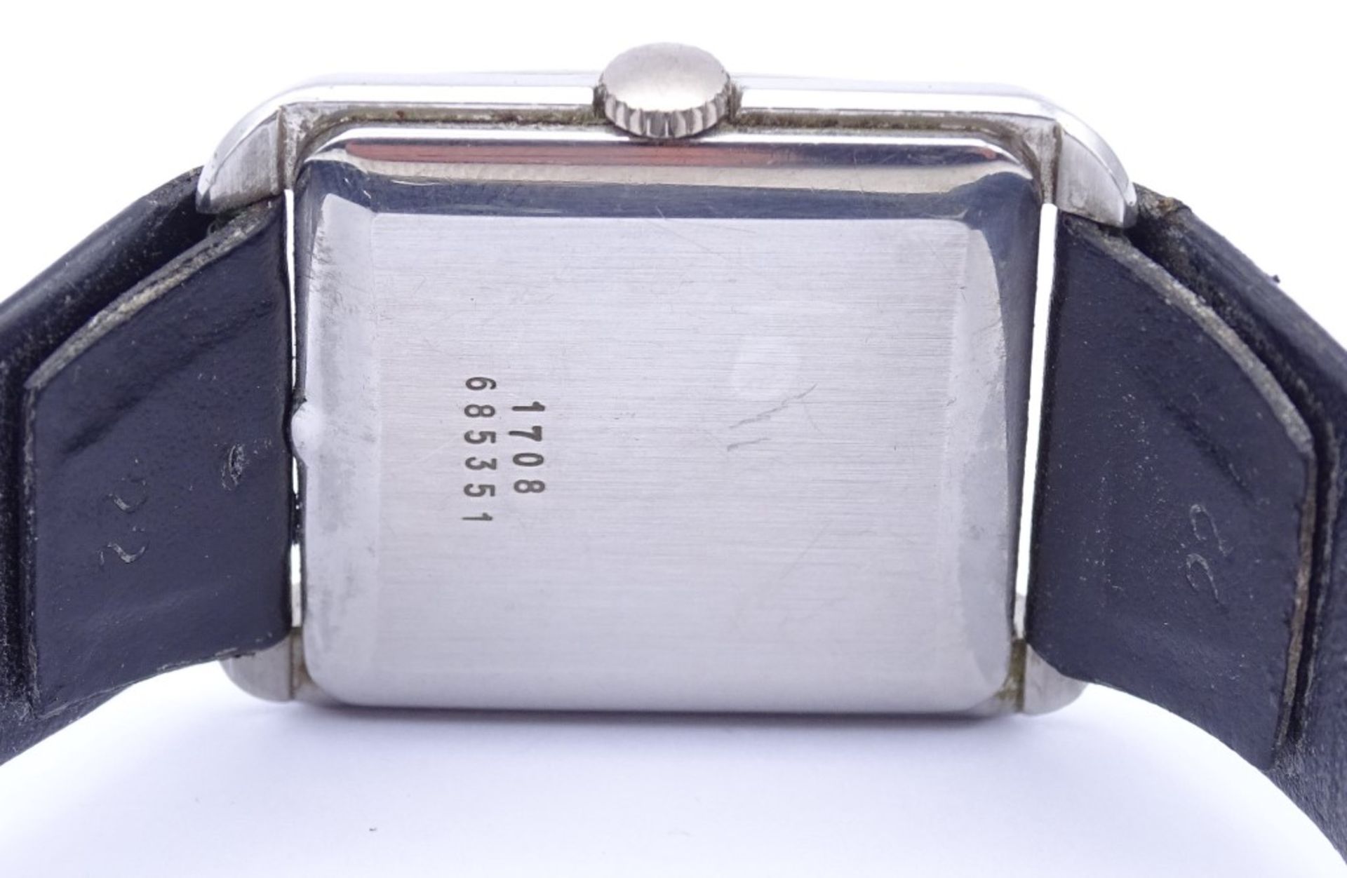 Vintage Armbanduhr "Baume & Mercier", Cal. 320, mechanisch (Handaufzug),Werk läuft, - Bild 6 aus 6