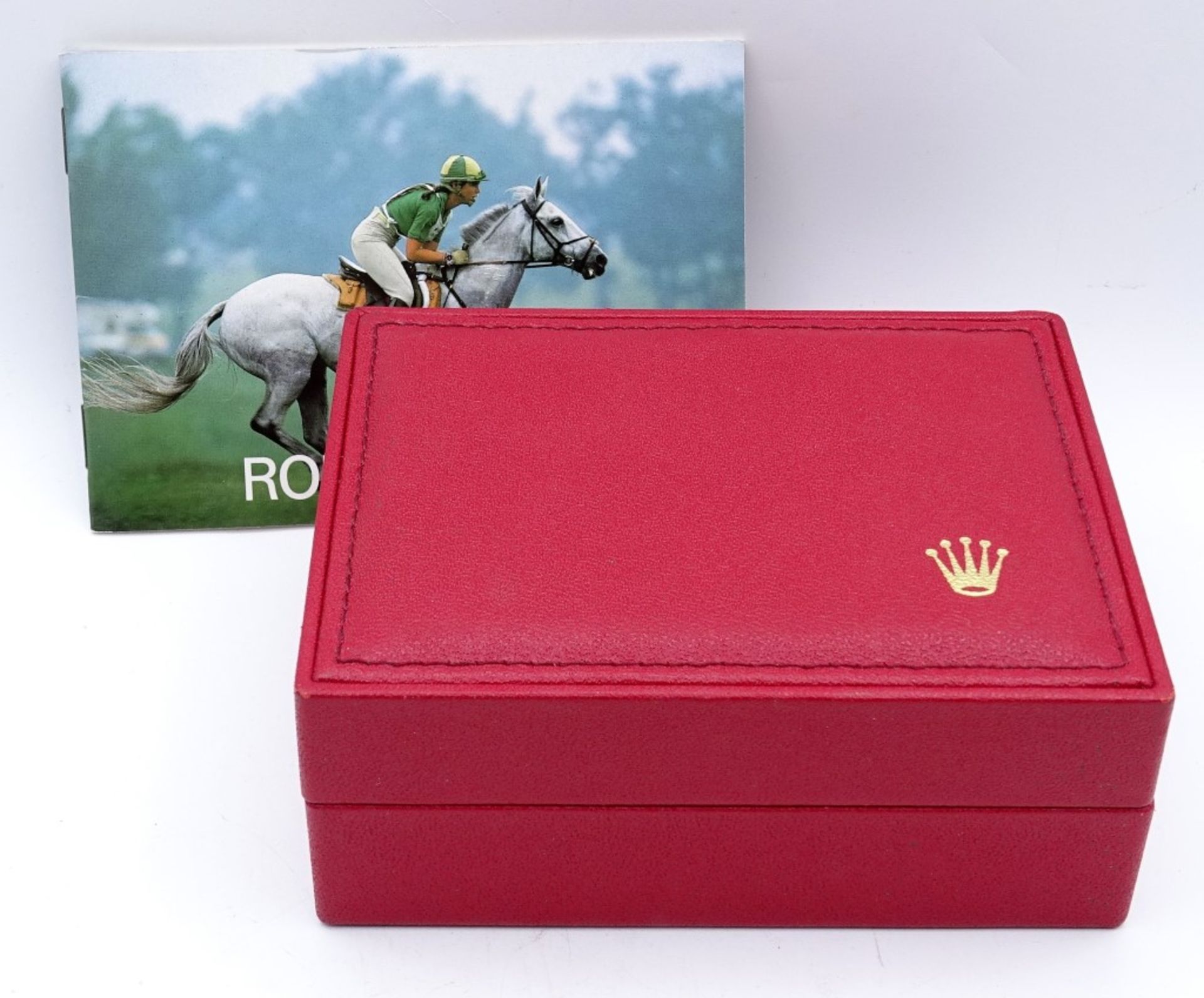Uhrenbox "Rolex",inkl.Heft zur Rolex Datejust,Box 5,1cm, 13x10cm