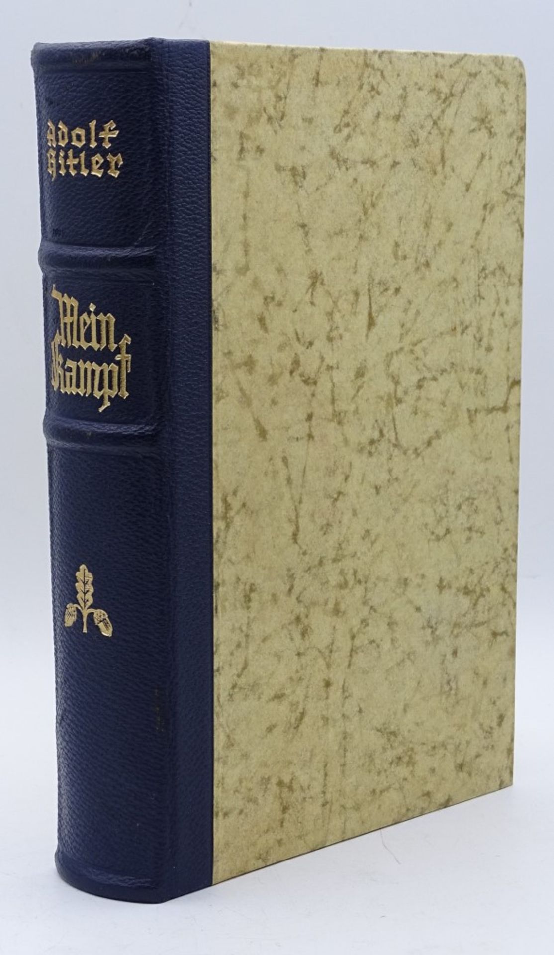 Hitlers Buch "Mein Kampf",von 1939,Geschenkausgabe mit Goldschnitt,Führerbild,sehr gut erhalte