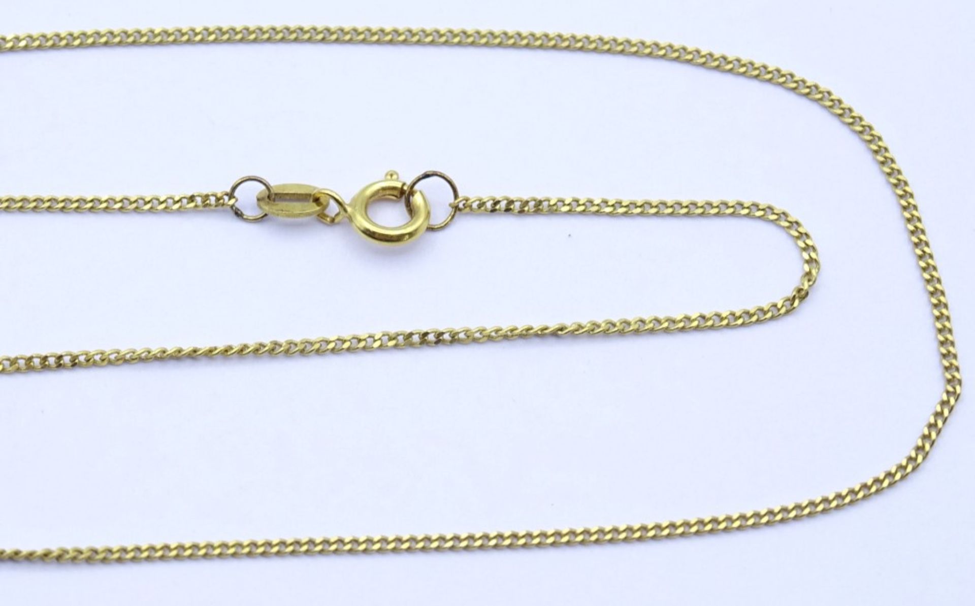 Feine 585er GG Halskette,L- 42cm, 1,30gr. - Bild 2 aus 2