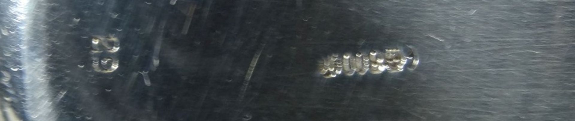 Henkelbecher, Silber-800- mit Namensgravur "Jutta", H-7 cm, 106 gr., gut erhalten - Bild 5 aus 5