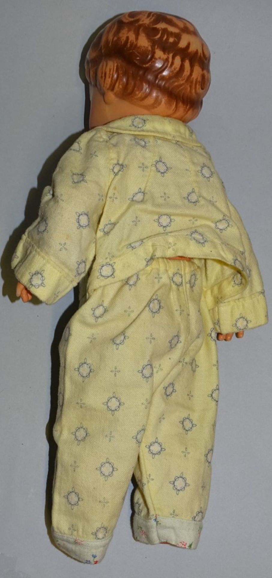 Schildkröt Puppe Nr. 36 in Schlafanzug,Alters-u. Gebrauchsspuren,H-35c - Bild 3 aus 4