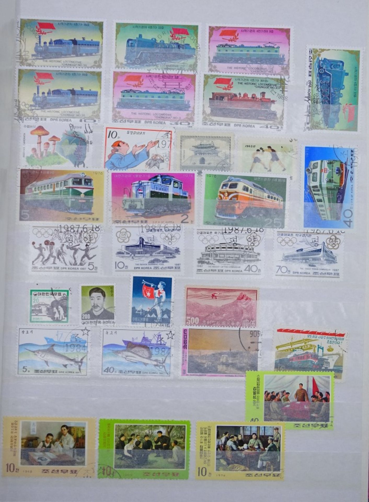 3x Briefmarken Alben Nord -Korea - Bild 4 aus 10