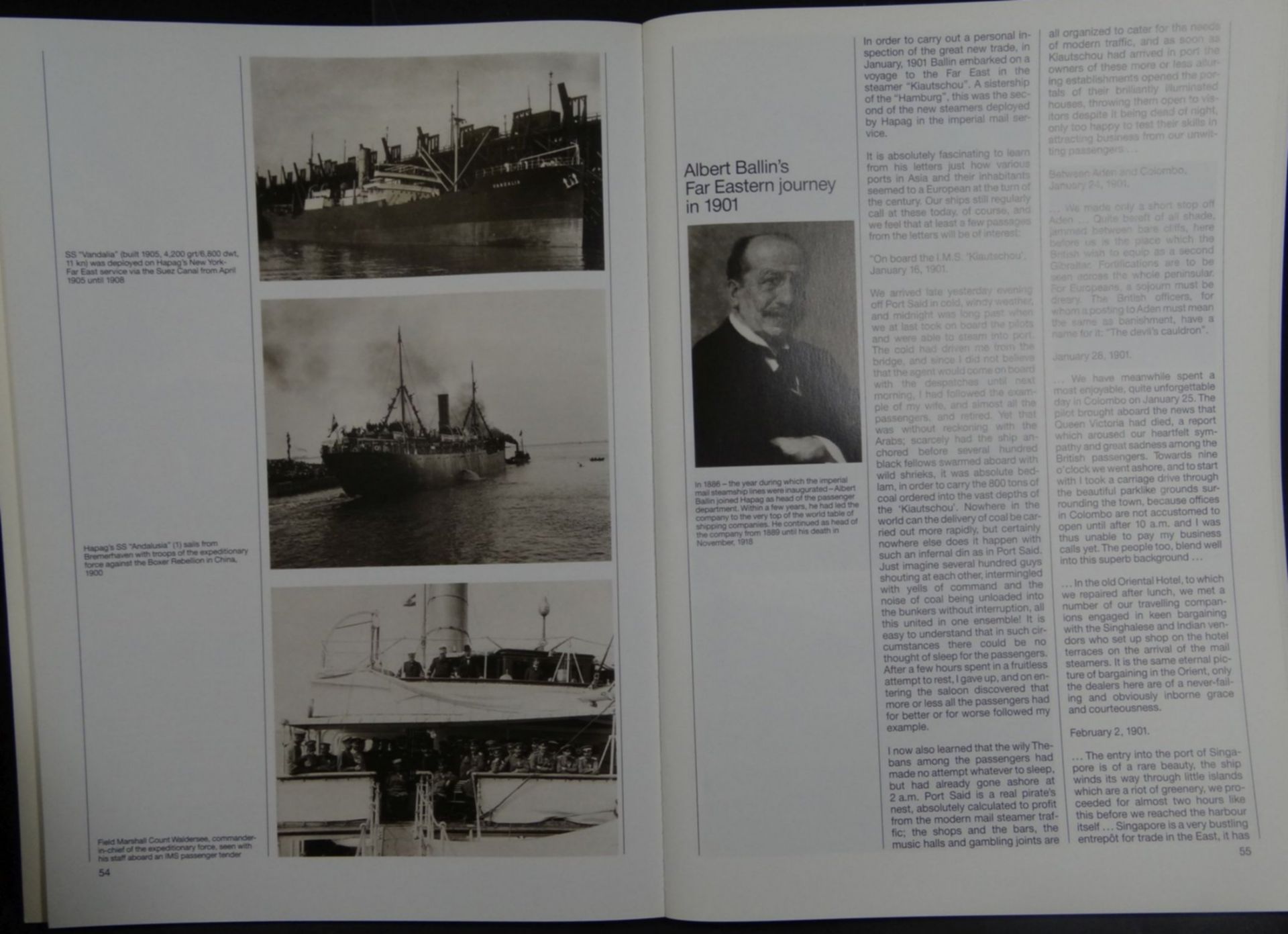 "HAPAG-Lloyd-100 years of Liner shipping far east" PP in Schuber - Bild 7 aus 10