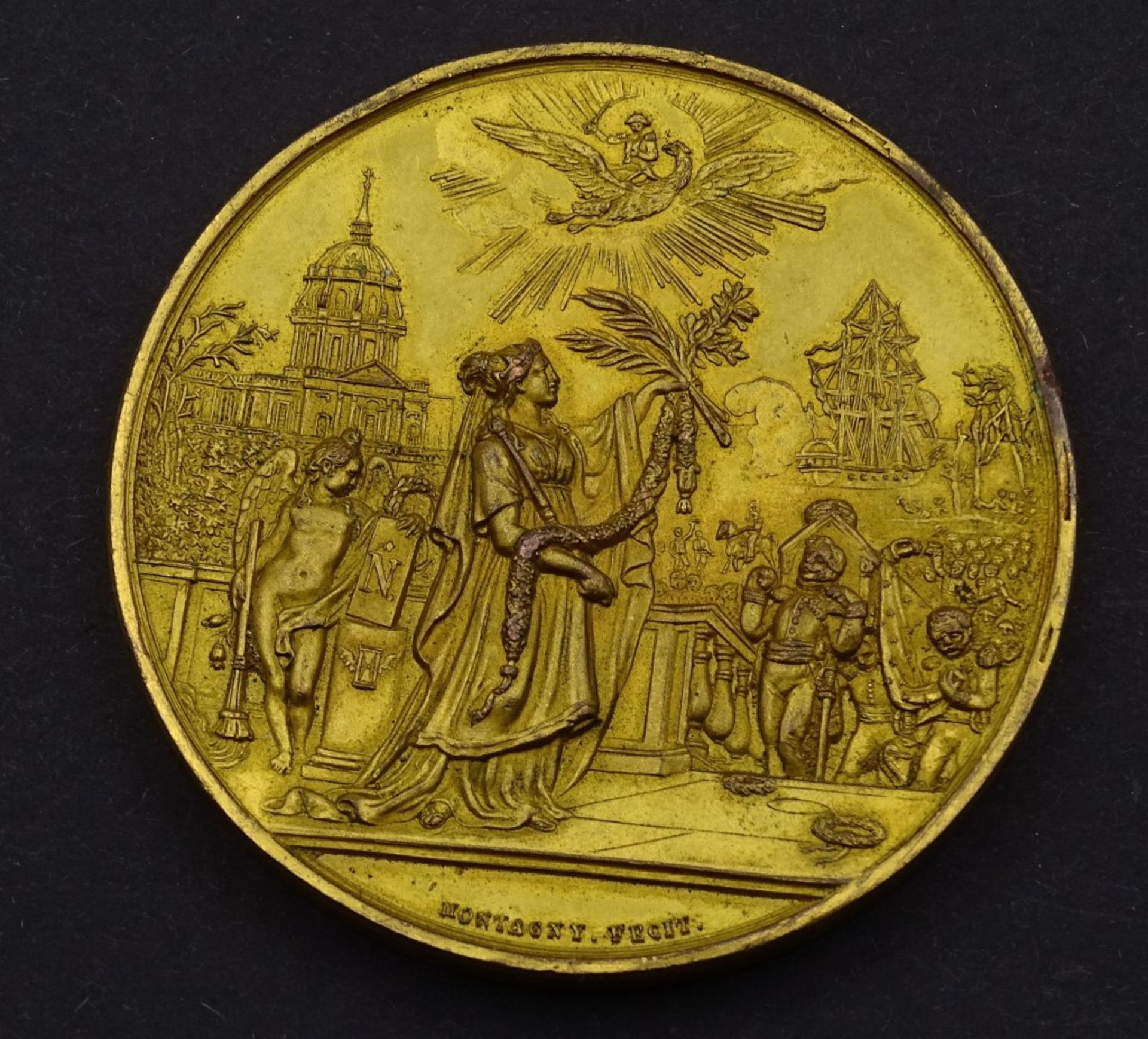 Bronze Medaille Frankreich, - Bild 2 aus 2