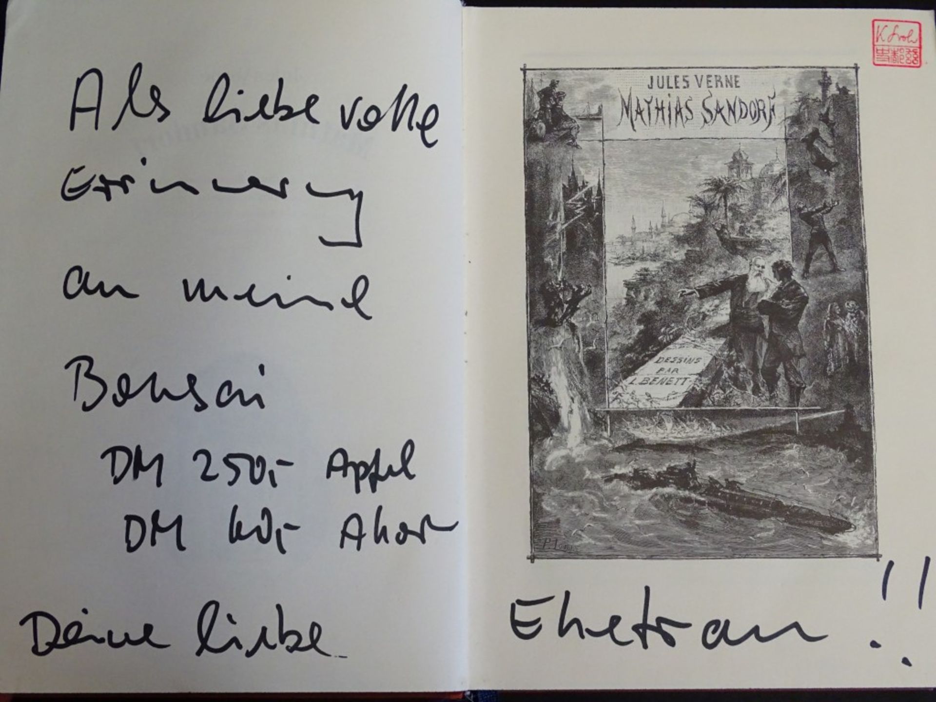 Julius Verne Bücher, "Mathias Sandorf,Reise um den Mond,die großen Seefahrer - Bild 10 aus 10