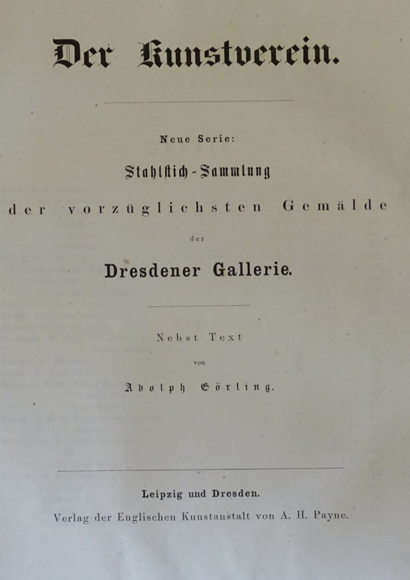 Dresdener Gallerie,Stahlstich Sammlung der vorzüglichsten Gemälde,18 - Bild 2 aus 8