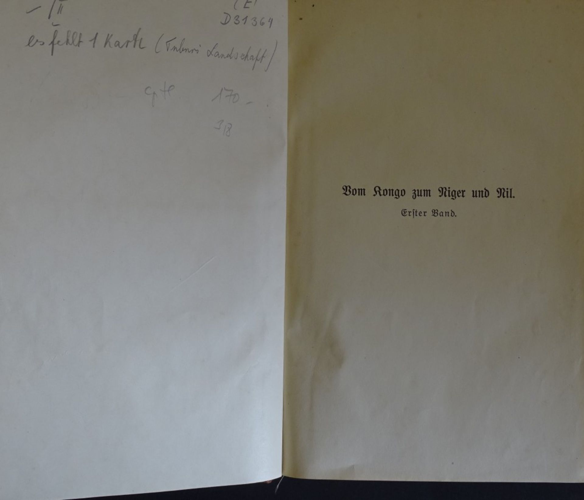 Von Kongo zum Niger und Nil,Band I+II,Adolf Friedr.Herzog zu Mecklenburg, 1912 - Bild 2 aus 10