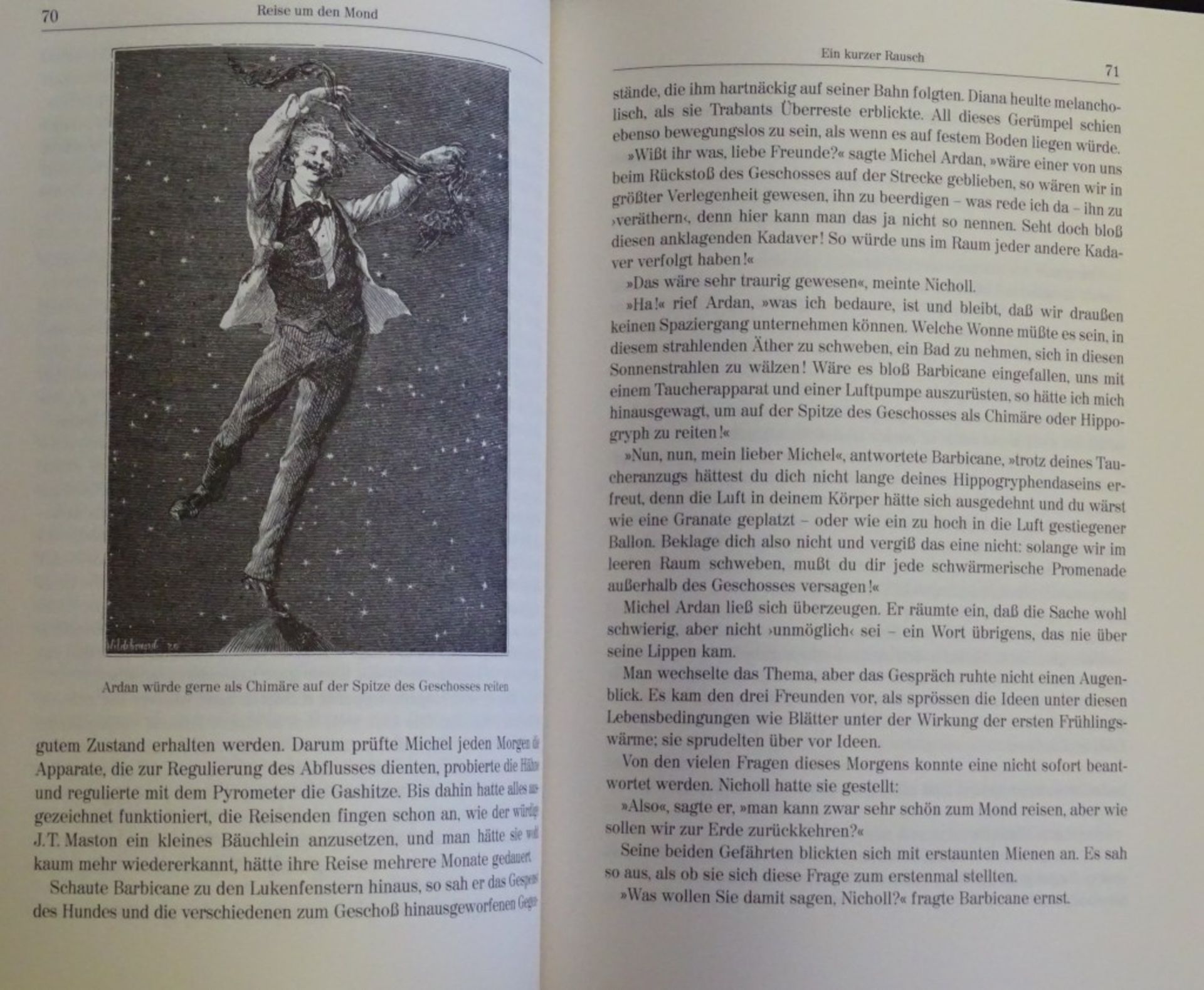 Julius Verne Bücher, "Mathias Sandorf,Reise um den Mond,die großen Seefahrer - Bild 7 aus 10