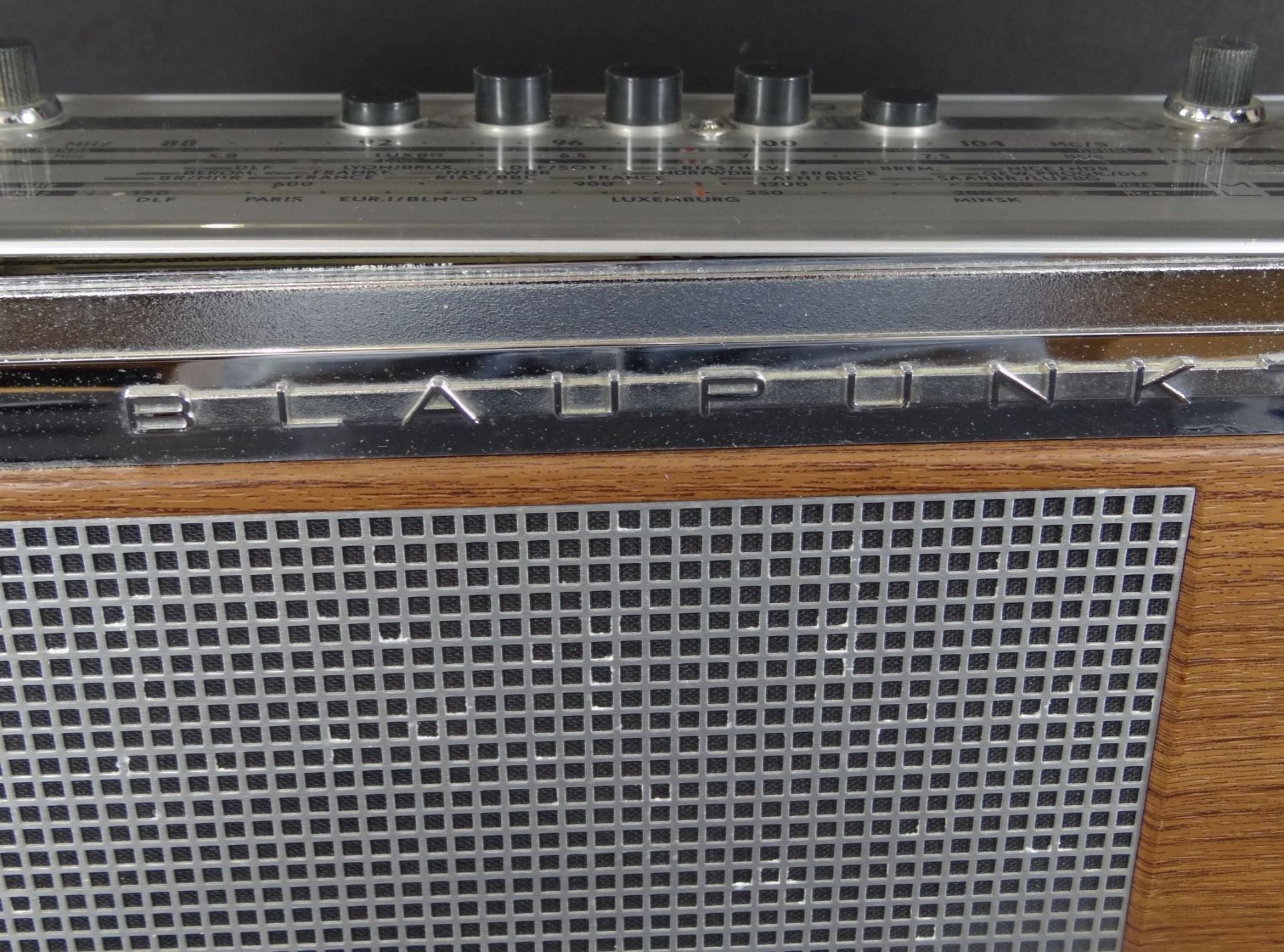 Blaupunkt Transistorradio Derby h, optisch gut erhalten, Funktion nicht geprüft, H-20 cm, B-28 c - Bild 3 aus 10
