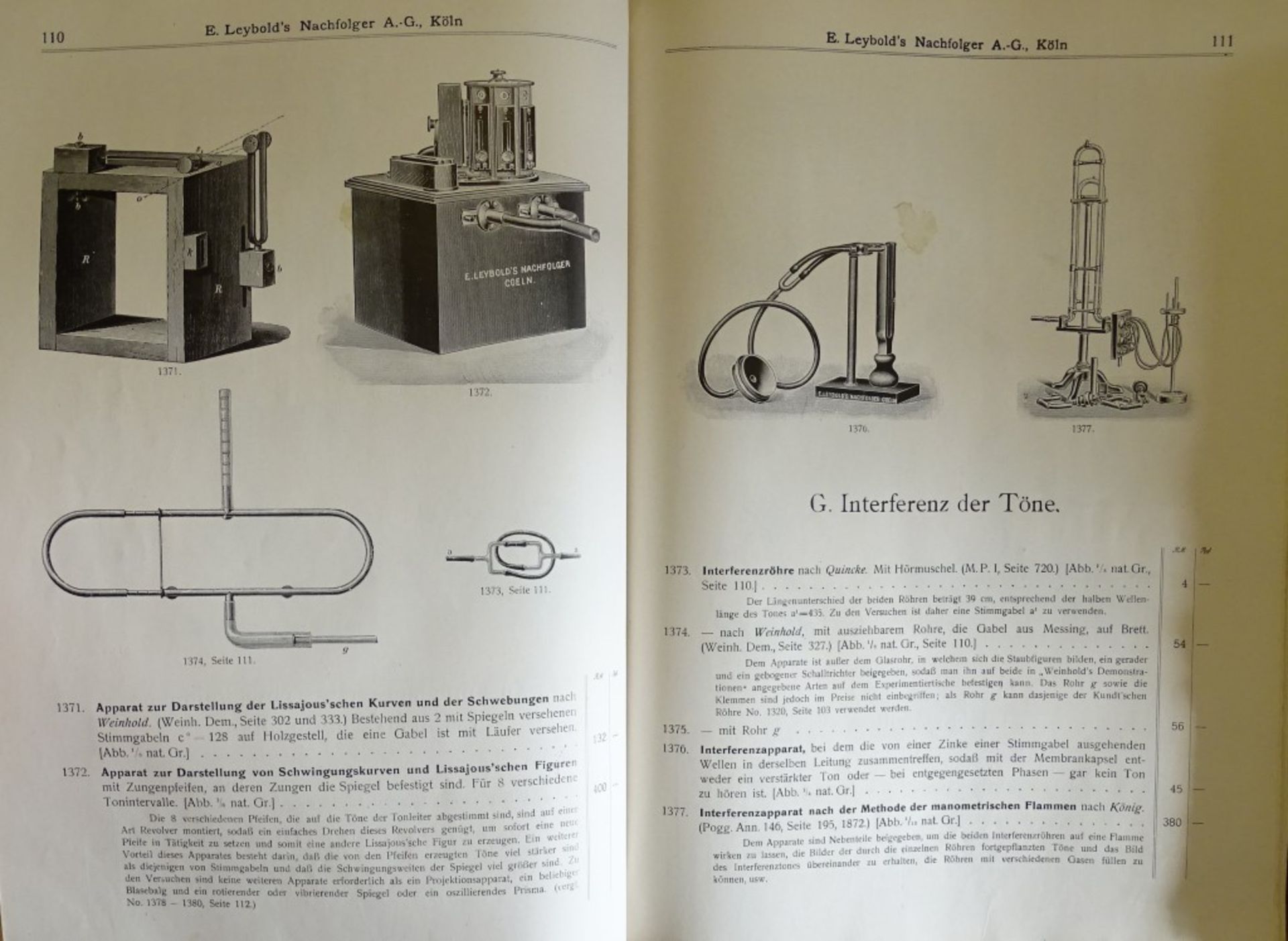 4x Bücher über "Physikalische Apparate",(Preiskataloge),192 - Bild 6 aus 10