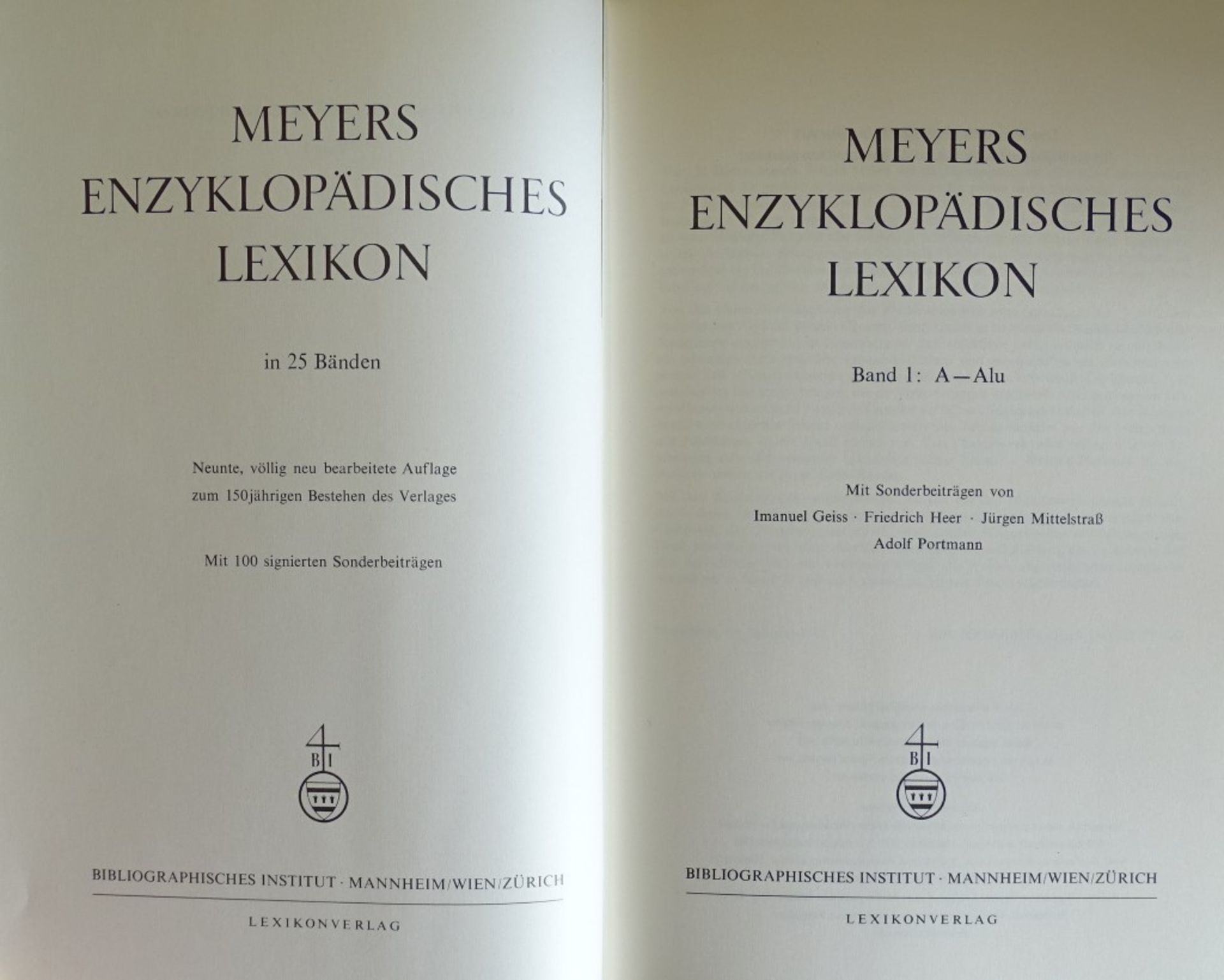 Meyers Enzyklopädisches Lexikon,Band 1-25 + Nachtrag (26).1964, guter Zustand,Goldschnit - Bild 2 aus 10