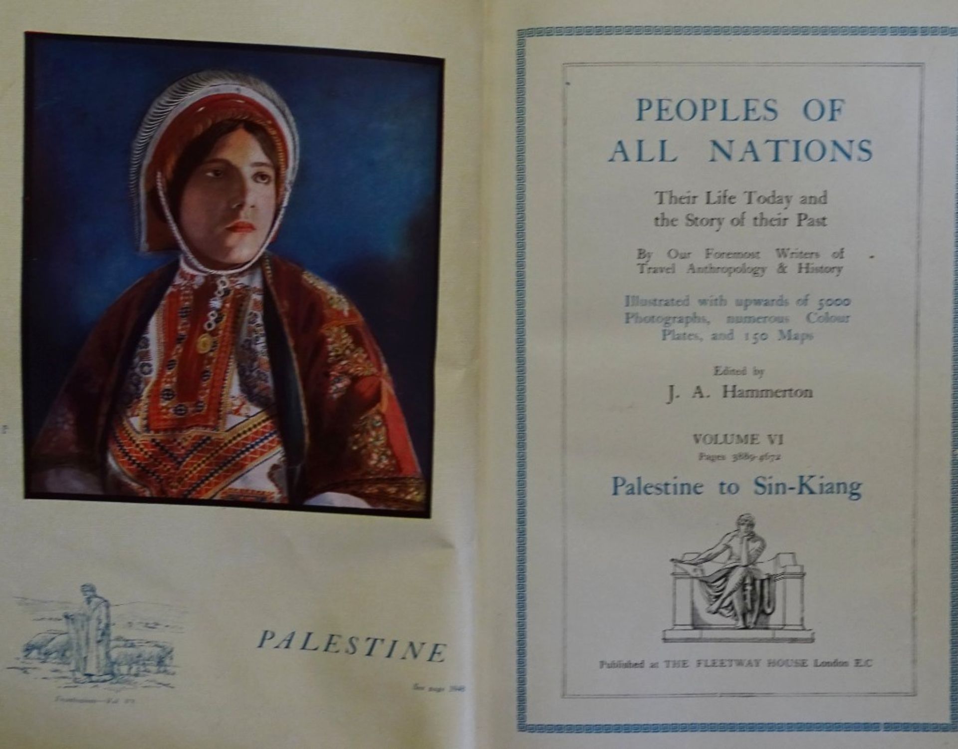 "Peoples of all nations",J.A.Hammerton, vol.VI, in englisch geschrieben - Bild 2 aus 10