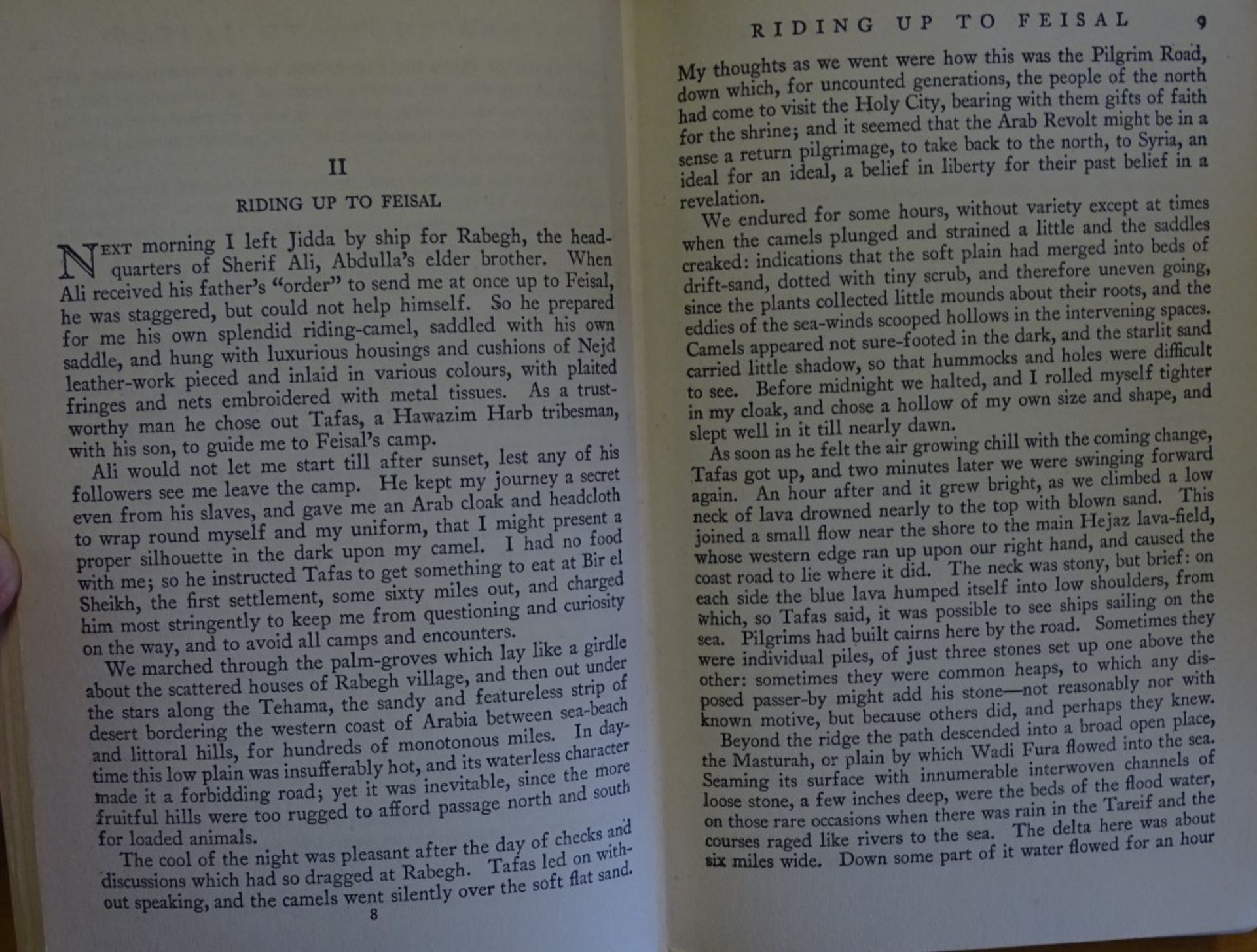 Drei Bücher von T.E.Lawrence,Die sieben Säulen der Weisheit in Deutsch und in Englis - Bild 10 aus 10