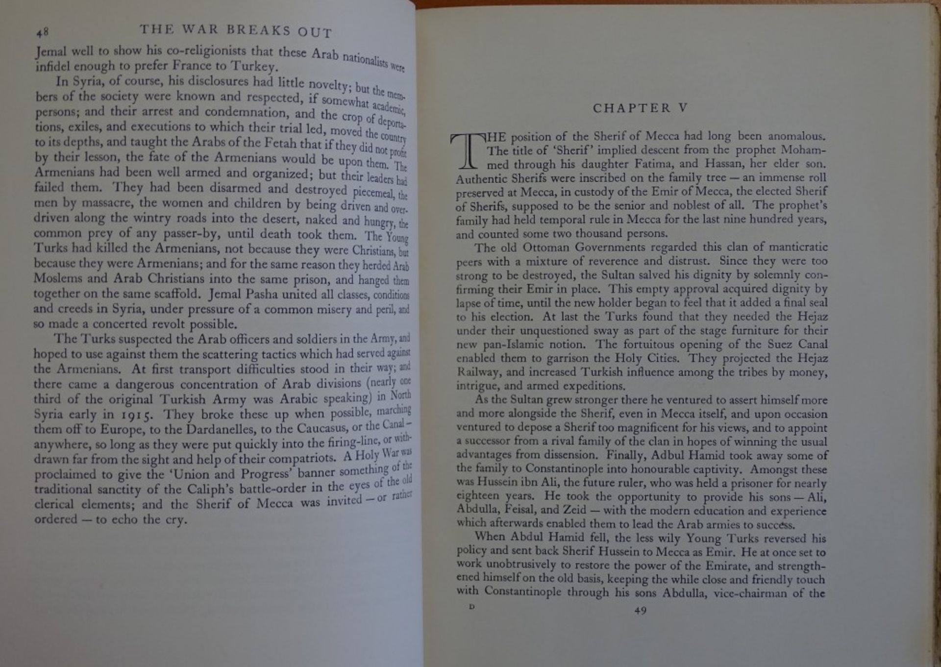 Drei Bücher von T.E.Lawrence,Die sieben Säulen der Weisheit in Deutsch und in Englis - Bild 5 aus 10