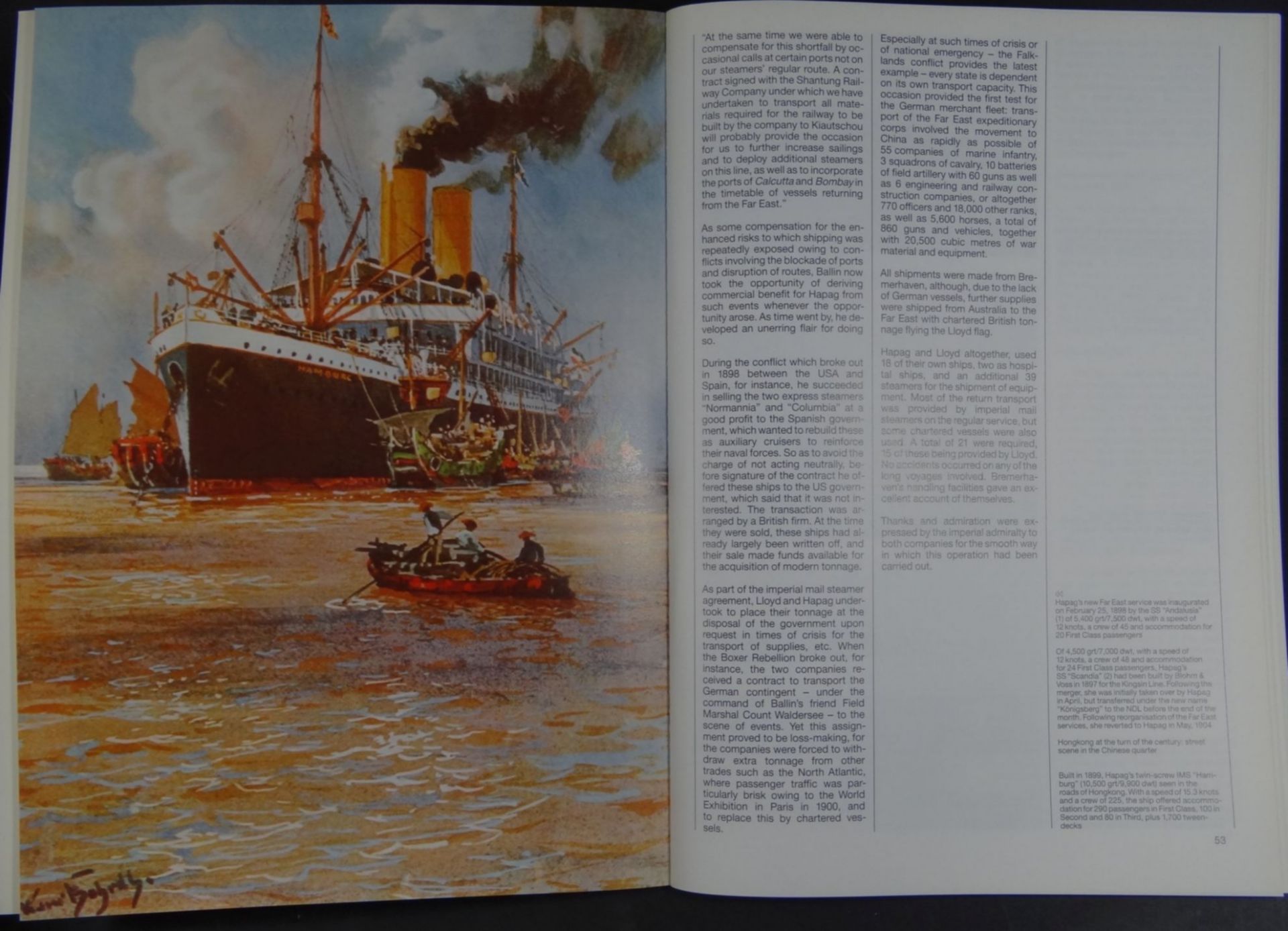 "HAPAG-Lloyd-100 years of Liner shipping far east" PP in Schuber - Bild 8 aus 10
