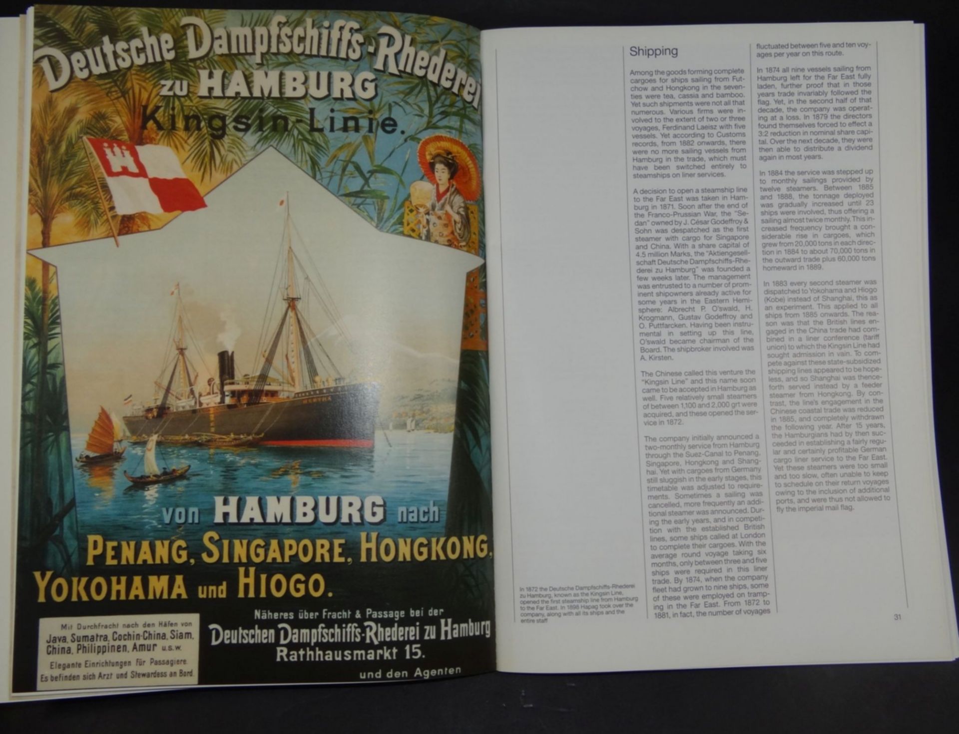 "HAPAG-Lloyd-100 years of Liner shipping far east" PP in Schuber - Bild 9 aus 10