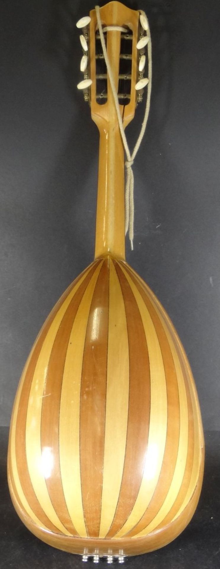 Mandoline, Alters-u. Gebrauchsspuren, mit Spannungsriss am Hals - Bild 4 aus 5