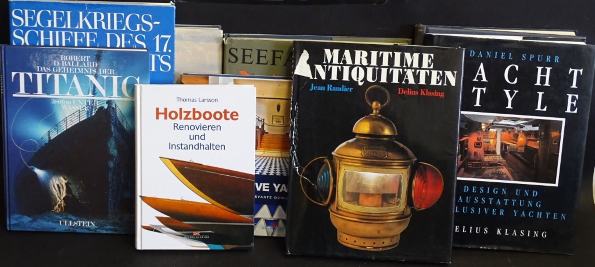 Konvolut Bücher über Seefahrt,Yachten und Bootsbau,insgesamt15 Stück, unterschiedliche Erhatl - Bild 2 aus 4