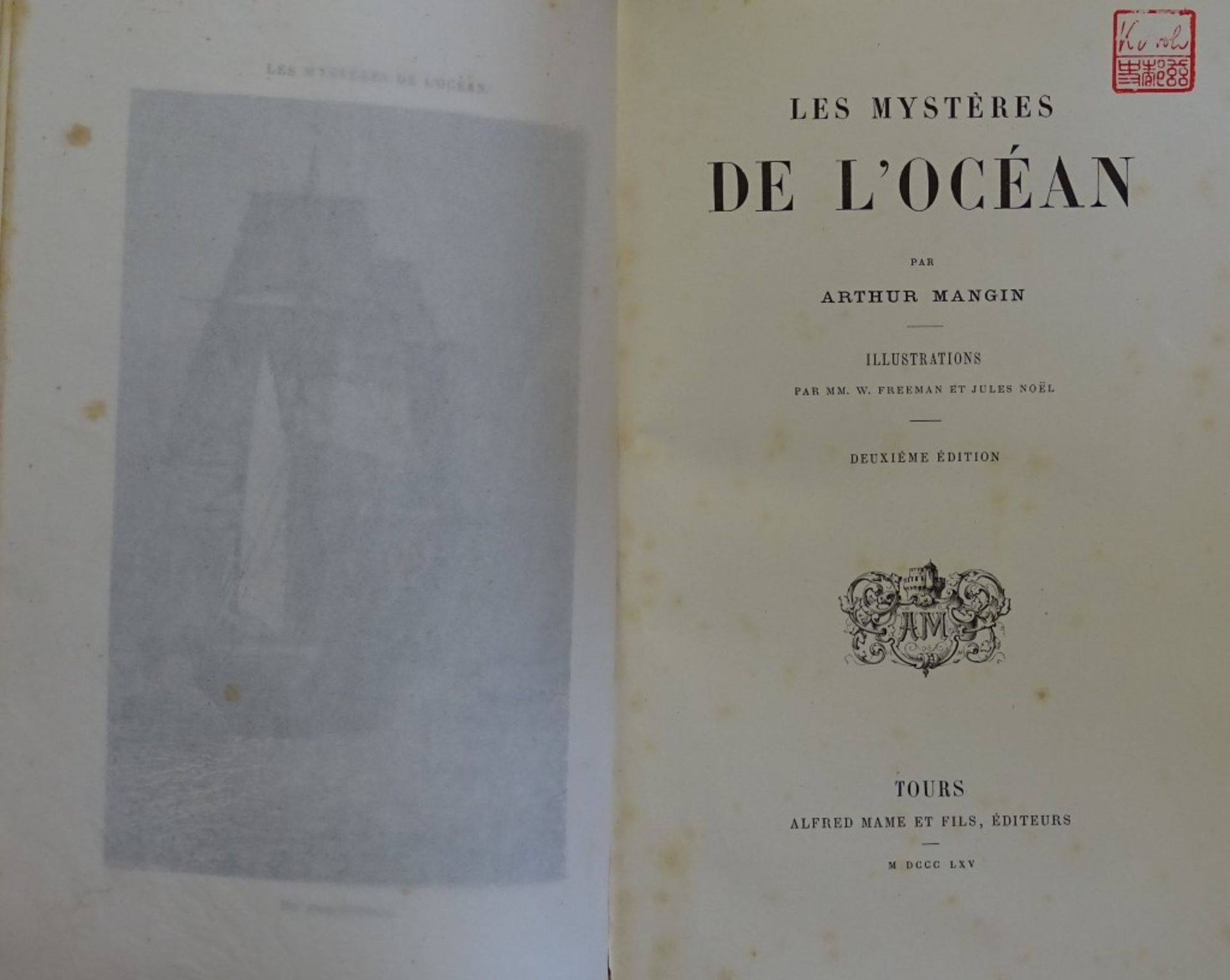 Les Mystéres de L´Océan (die Geheimnisse des Ozeans),in französich geschri - Bild 2 aus 9