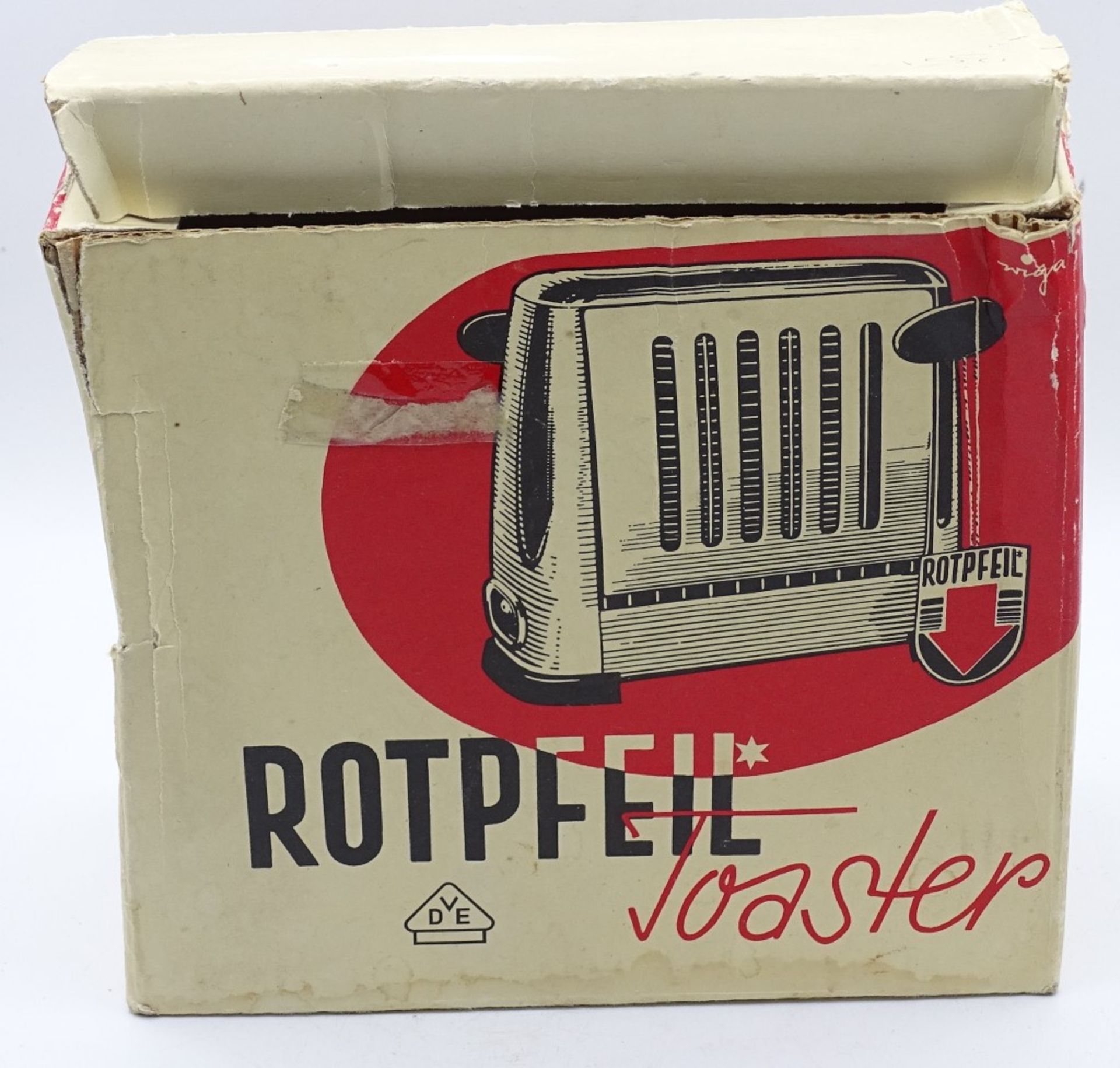 Vintage Toaster Rotpfeil,ohne Kabel - Bild 3 aus 3
