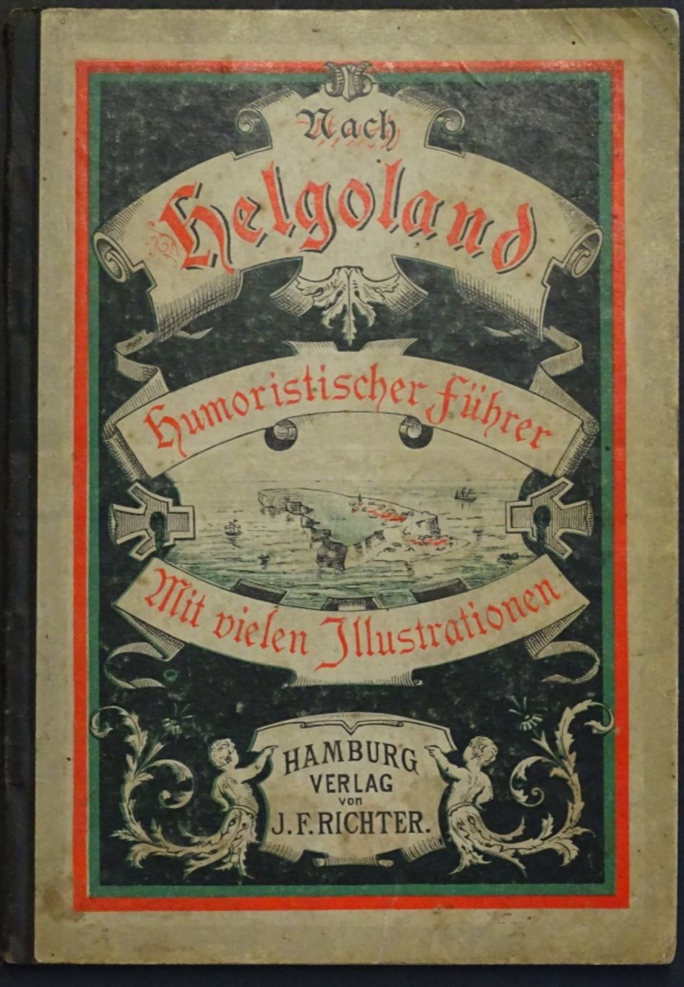 Humoristischer Füher nach Helgoland,mit vielen Illustrationen,188