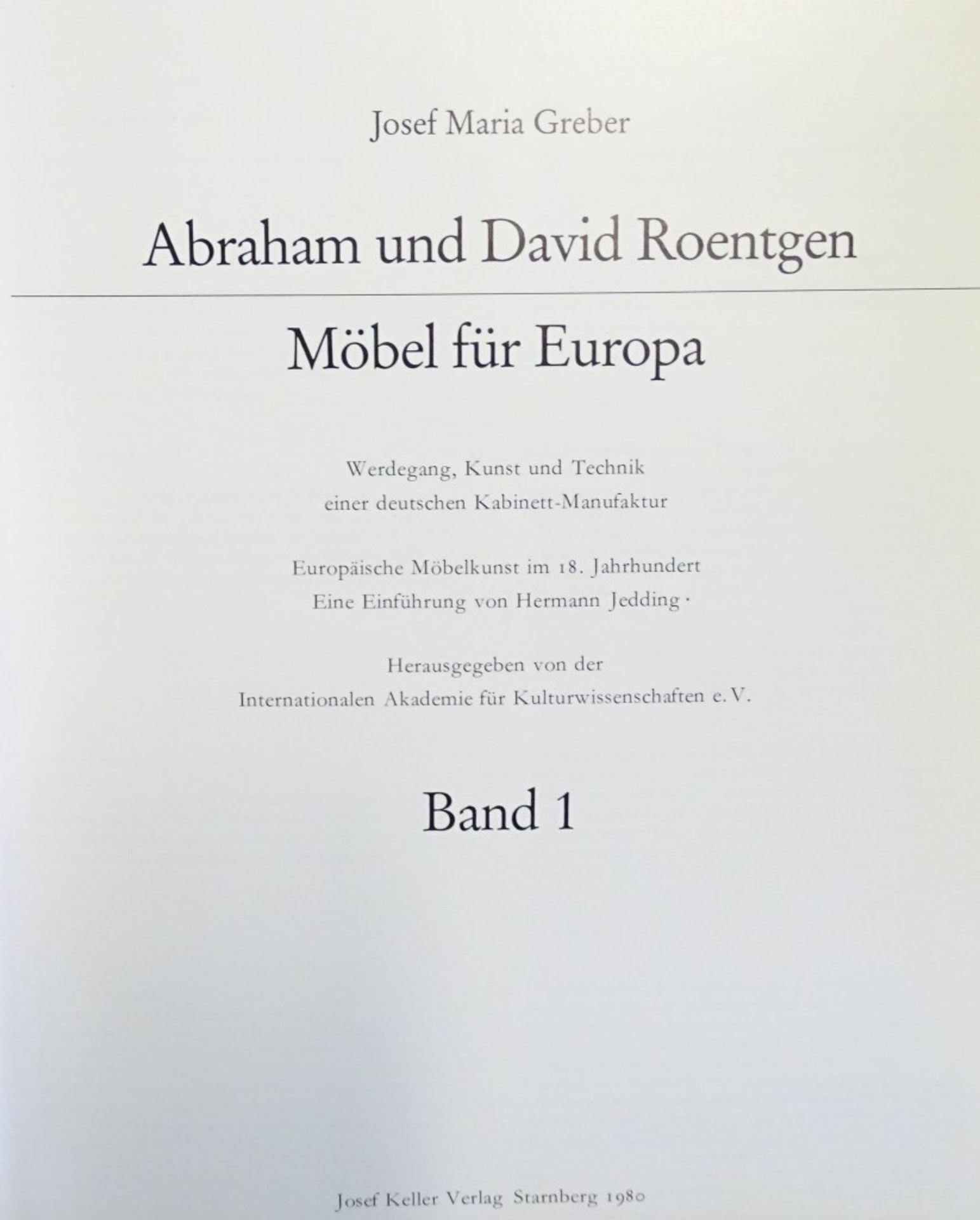 Zwei Großbände Möbel für Europa Band I+II, - Bild 3 aus 5