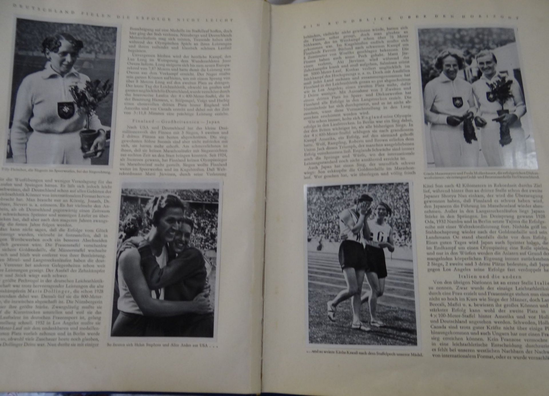 Sammelalbum "Olympia 1936", 2 Bände, ersten Seiten fehlen, Bilder nur ca. 95% vorhande - Bild 3 aus 6