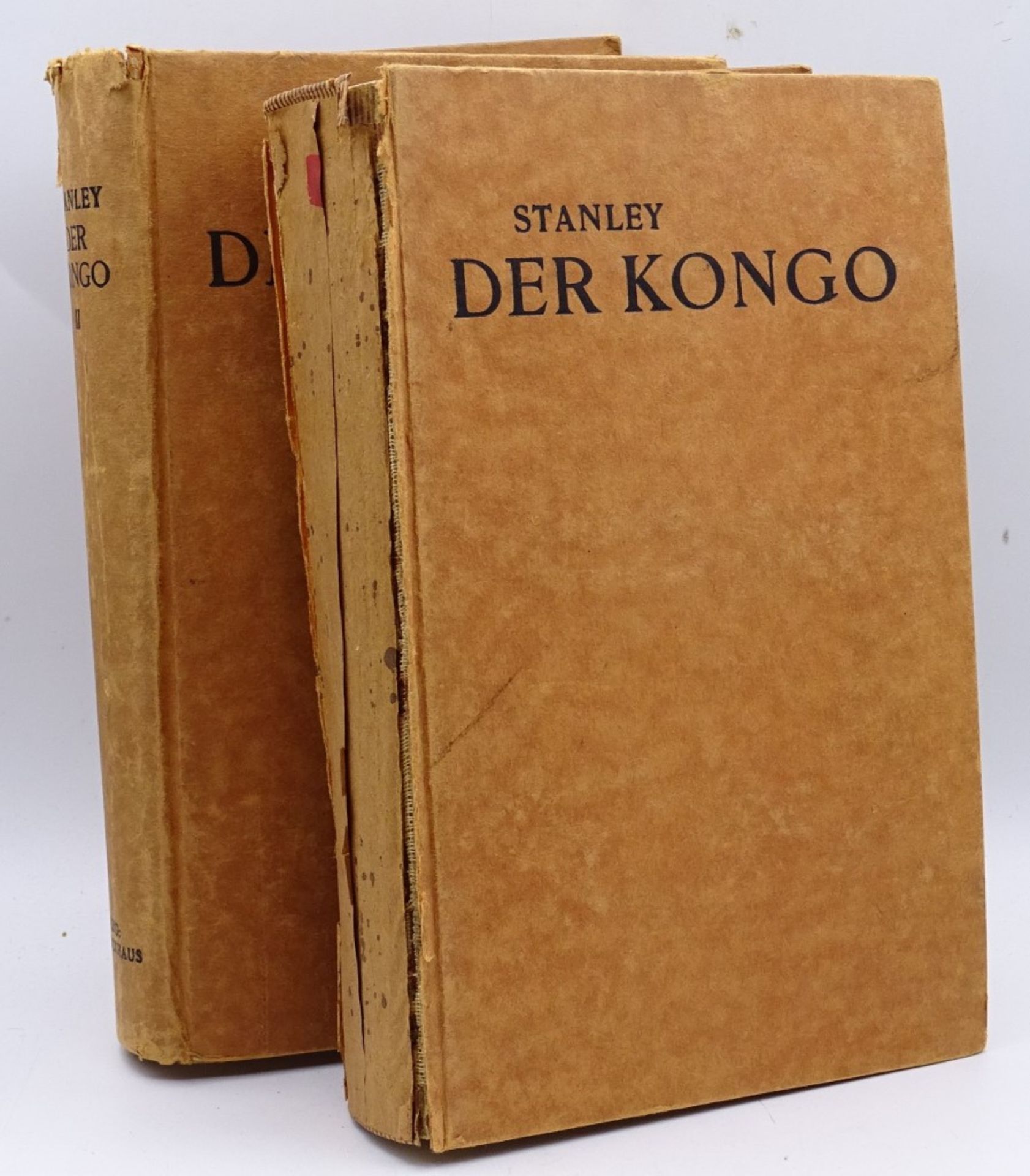 Der Kongo Band I + II,Stanley,Leipzig 1885