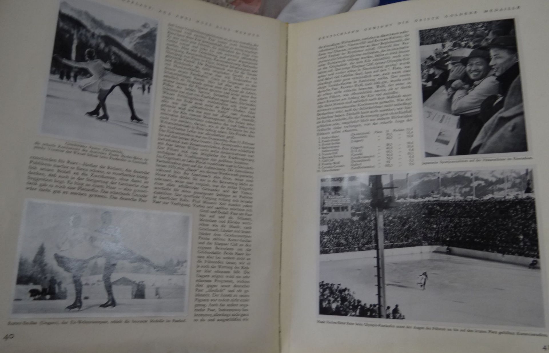 Sammelalbum "Olympia 1936", 2 Bände, ersten Seiten fehlen, Bilder nur ca. 95% vorhande - Bild 6 aus 6