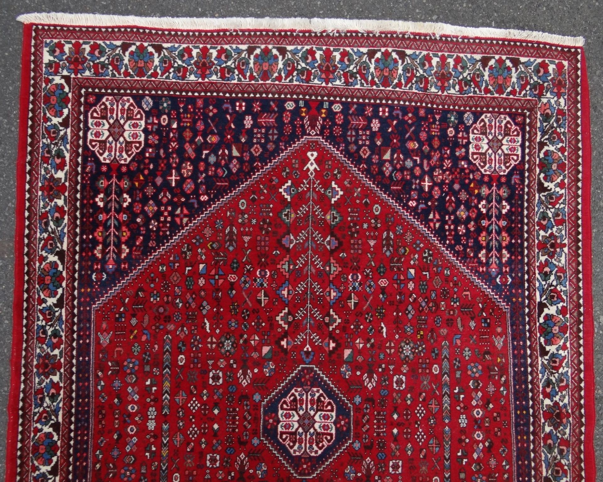 kl. Perser Teppich, 205x150 cm, - Bild 3 aus 5