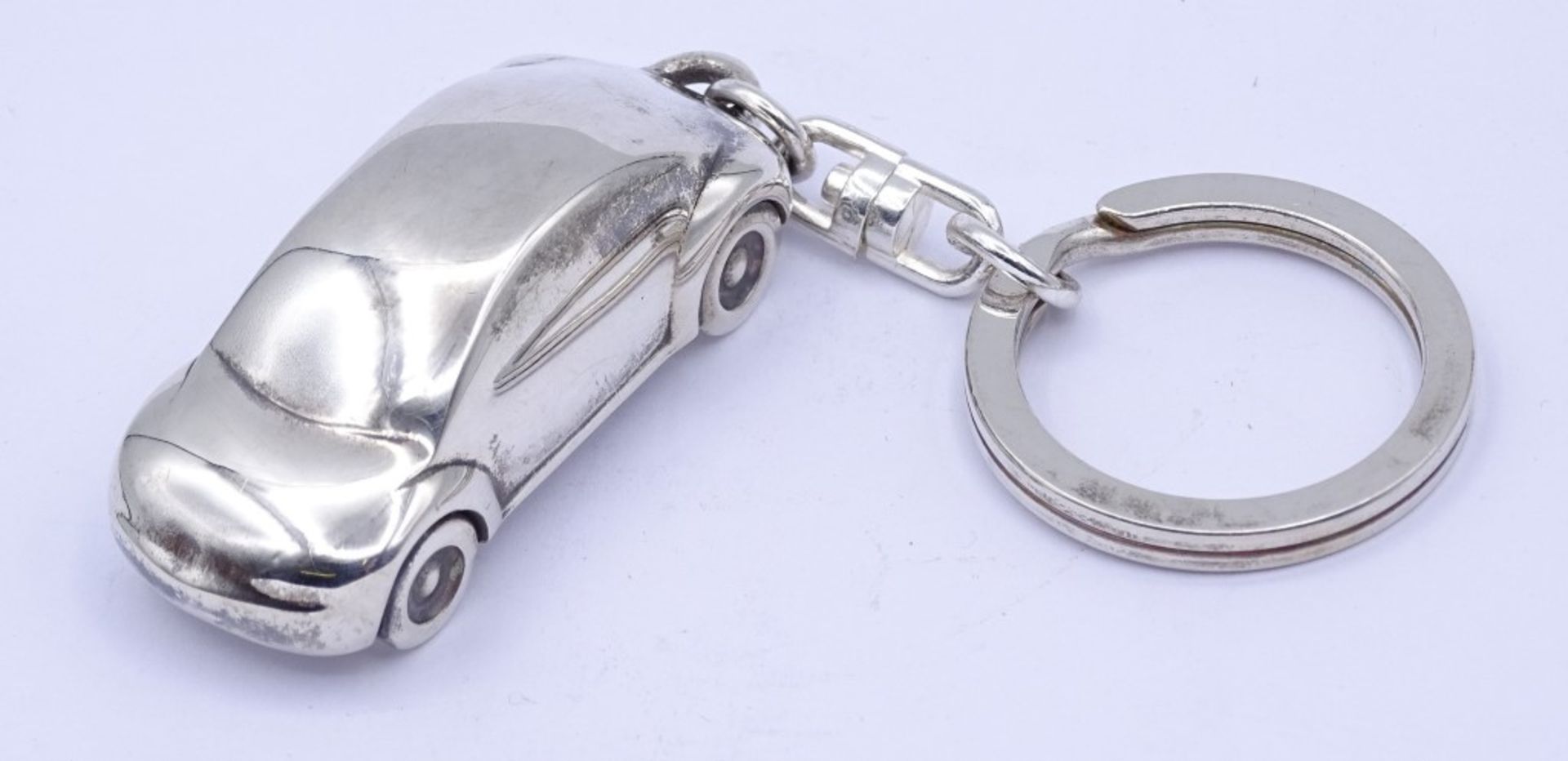 Schlüssel Anhänger in Sterling Silber 925/000 Volkswagen Design,ges.Gew.54,3gr