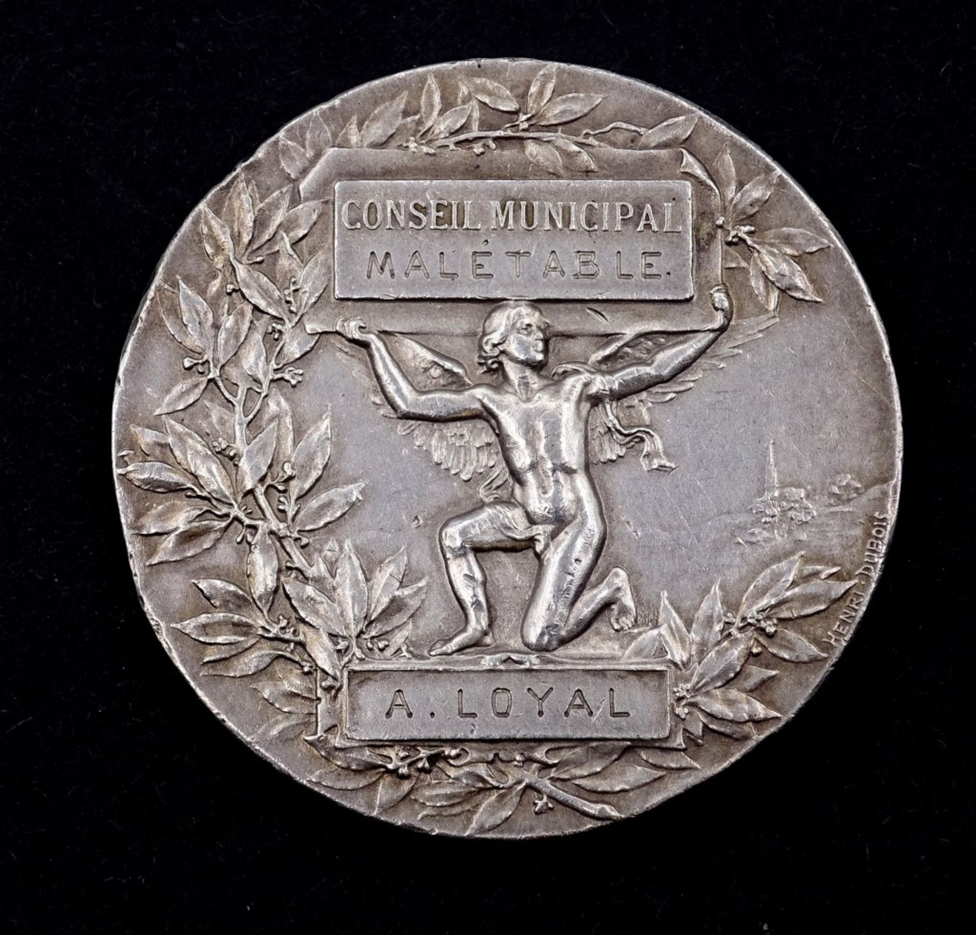 Silber Medaille Frankreich,1904 , 39gr. - Bild 2 aus 2
