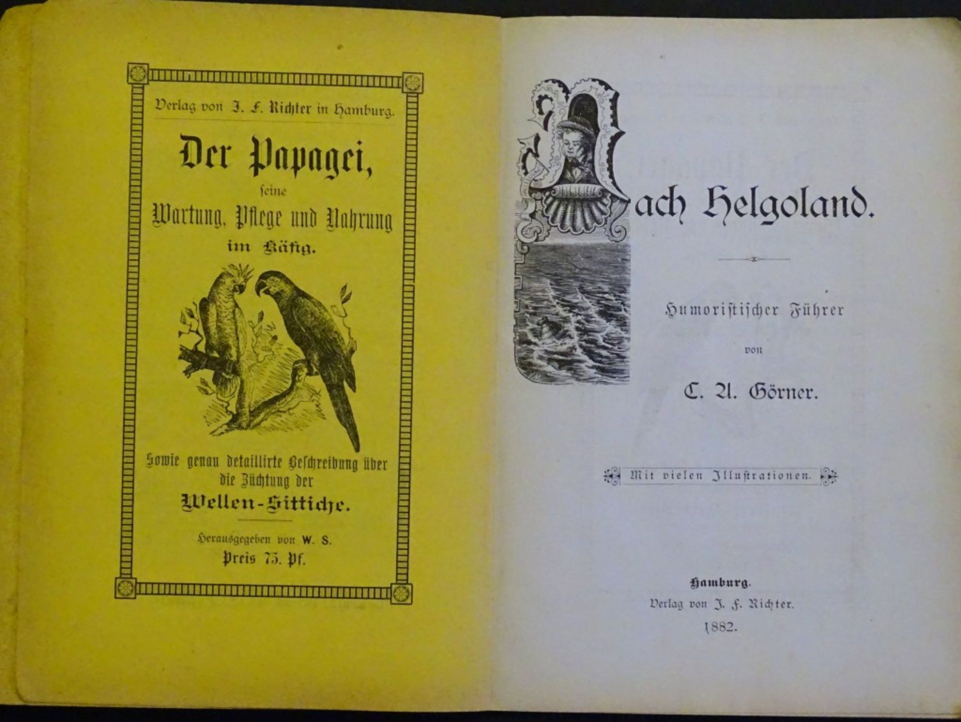 Humoristischer Füher nach Helgoland,mit vielen Illustrationen,188 - Bild 2 aus 7