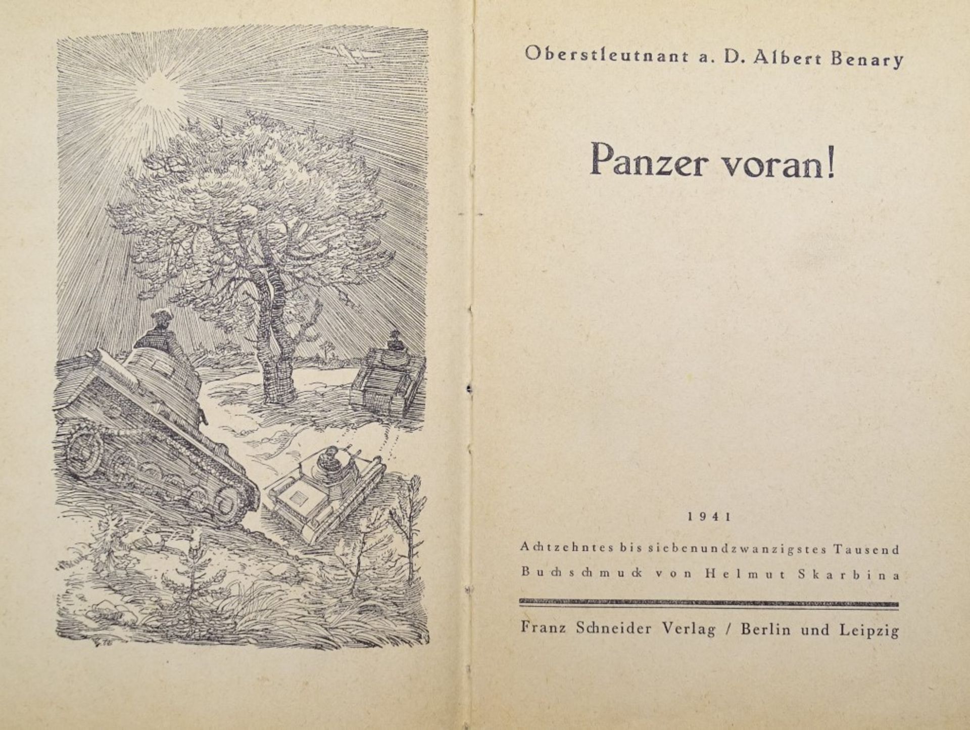 "Panzer voran!",1941,Oberstleutnant a.D.Albert Benary - Bild 2 aus 7