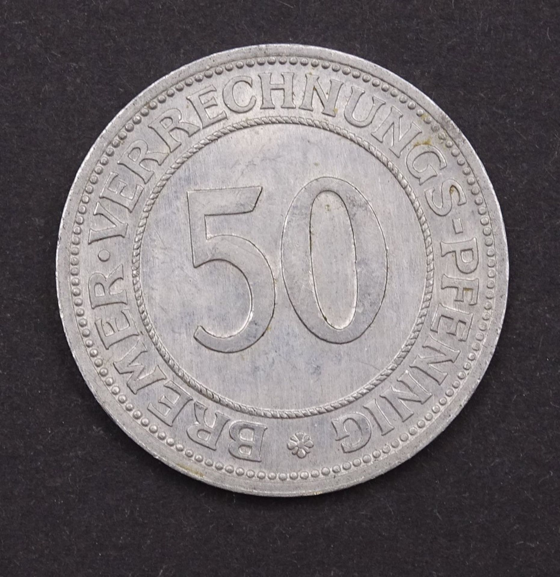 50 Bremer Verrechnungs Pfennig J