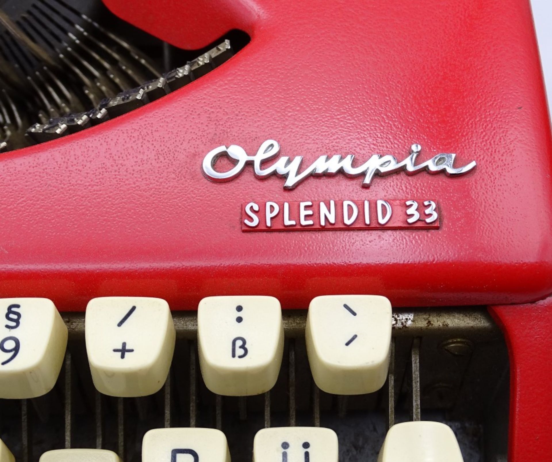 Schreibmaschine Olympia Splendid 33, Olympia Werke AG Wilhelmshaven - Image 3 of 6