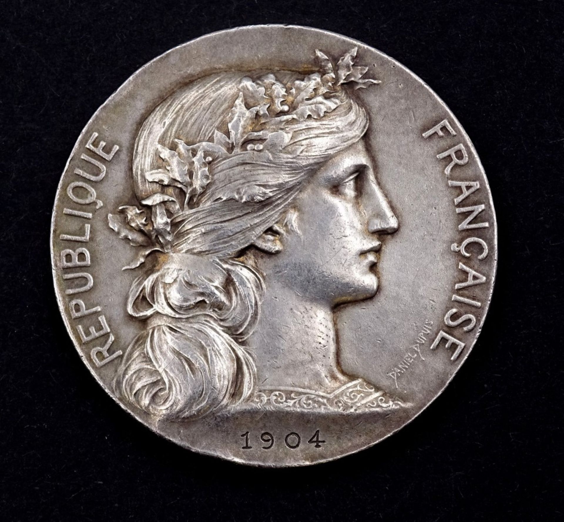 Silber Medaille Frankreich,1904 , 39gr.