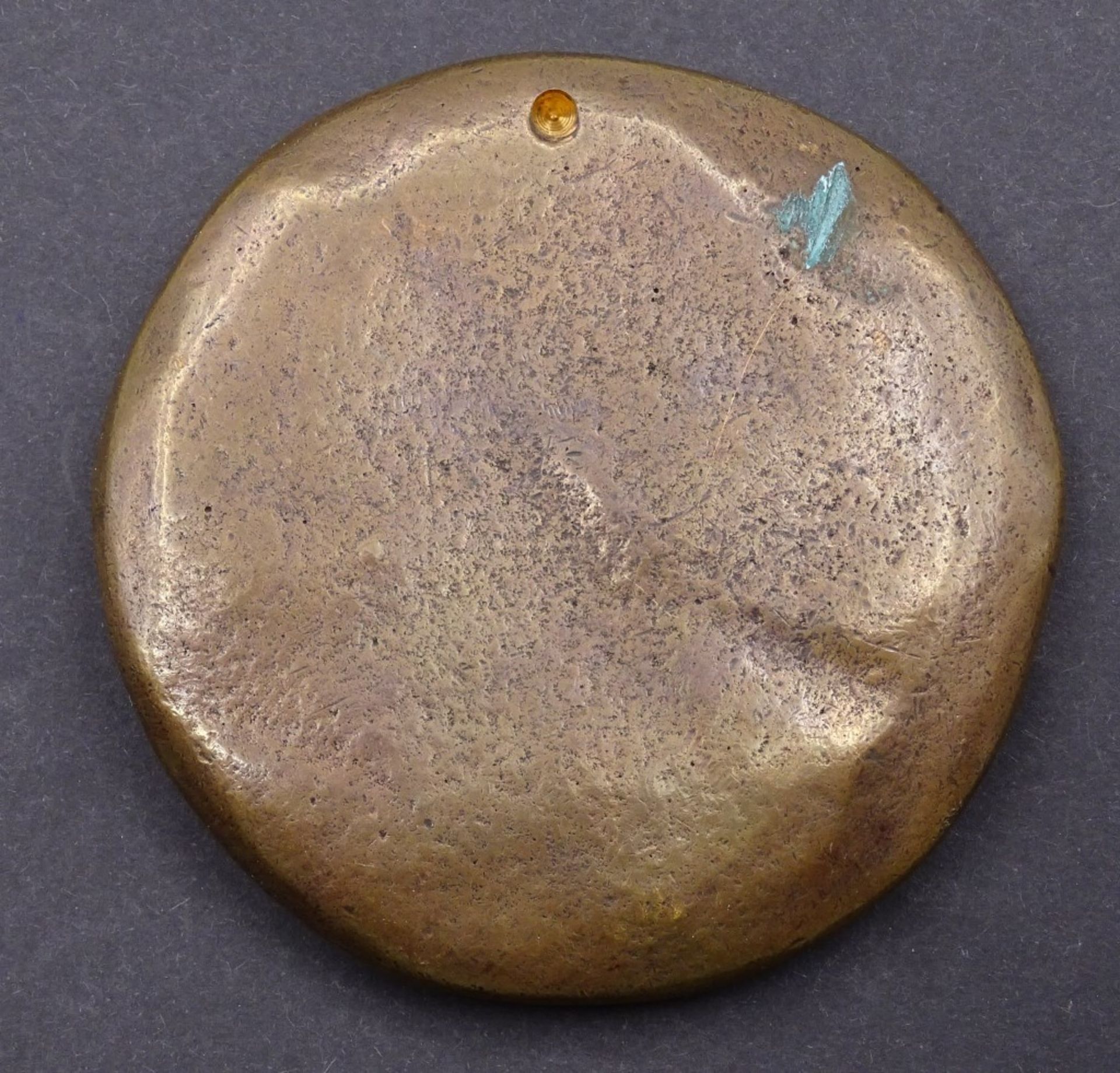 Schwere Bronze Medaille.d-72mm - Image 2 of 2