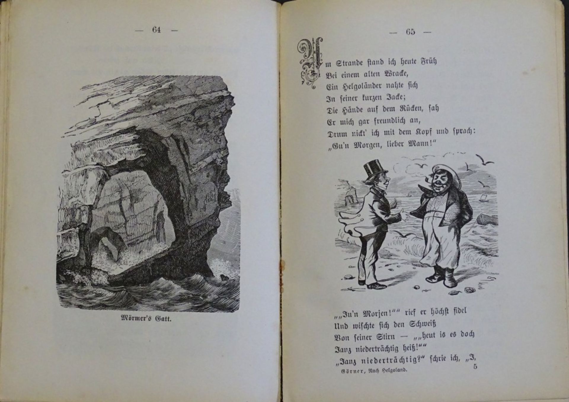 Humoristischer Füher nach Helgoland,mit vielen Illustrationen,188 - Bild 7 aus 7