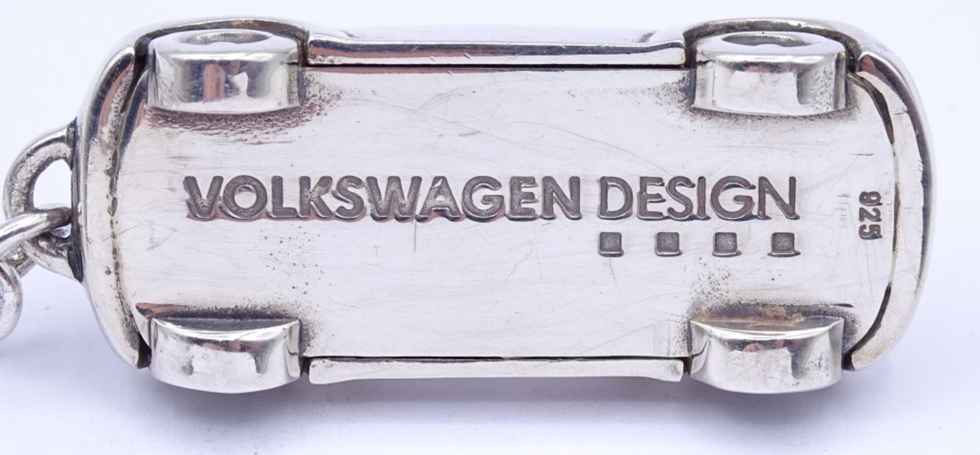 Schlüssel Anhänger in Sterling Silber 925/000 Volkswagen Design,ges.Gew.54,3gr - Image 5 of 5