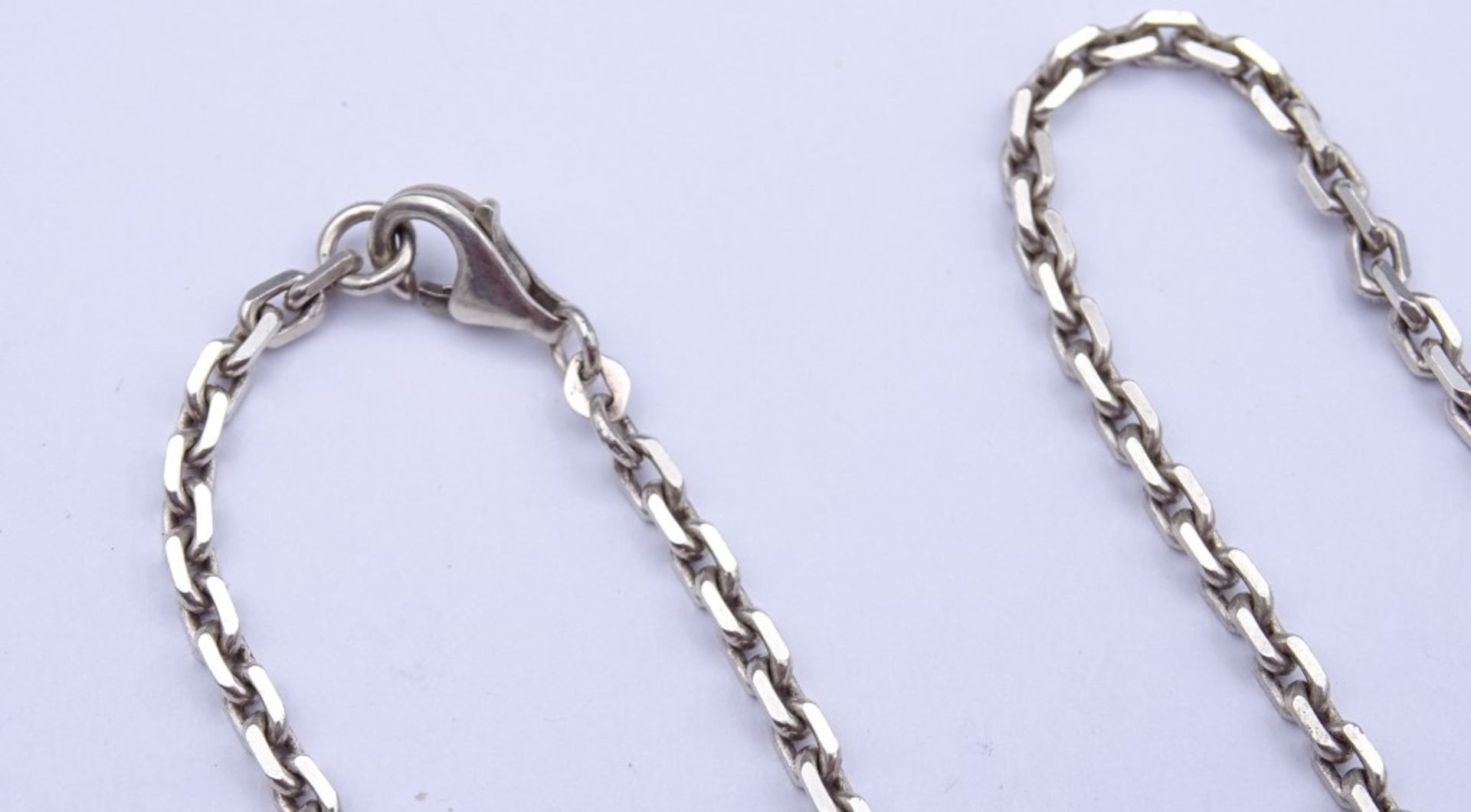 Herren Halskette in Sterling Silber 925/000,Karabiner Verschluss,ca.L- 51cm,14,4gr. - Bild 3 aus 3