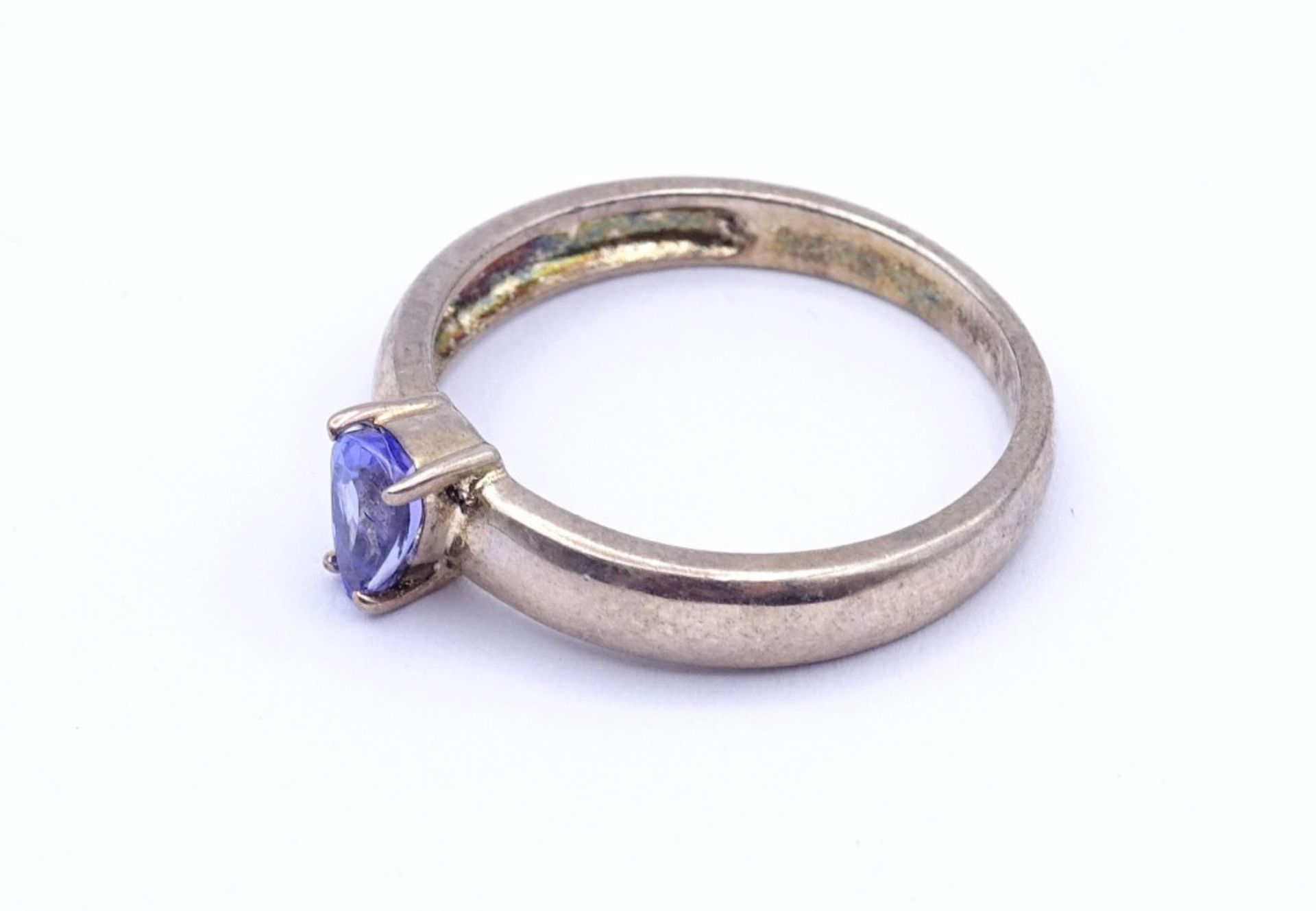 Tansanit Sterling Silber Ring 925/000, 2,5gr., RG 57"""" - Image 2 of 2